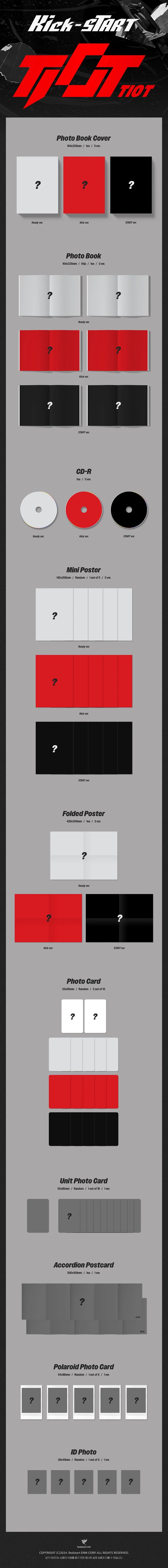 Tiot 1st Album - Kick Star (Random)