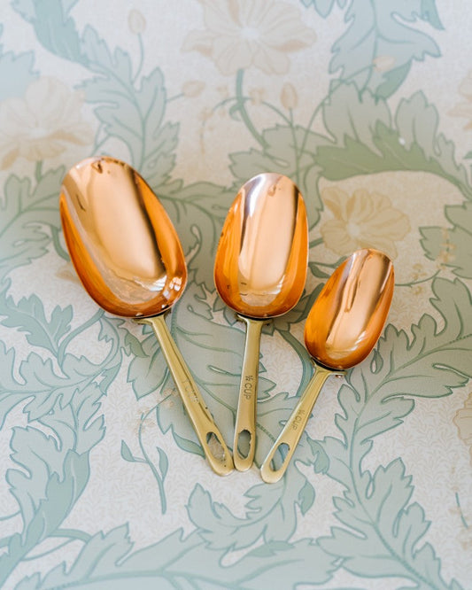 Copper Measuring Scoops