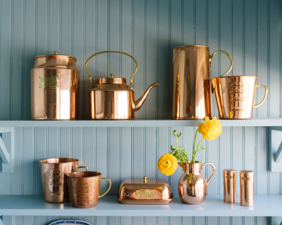 Copper Butter Dish