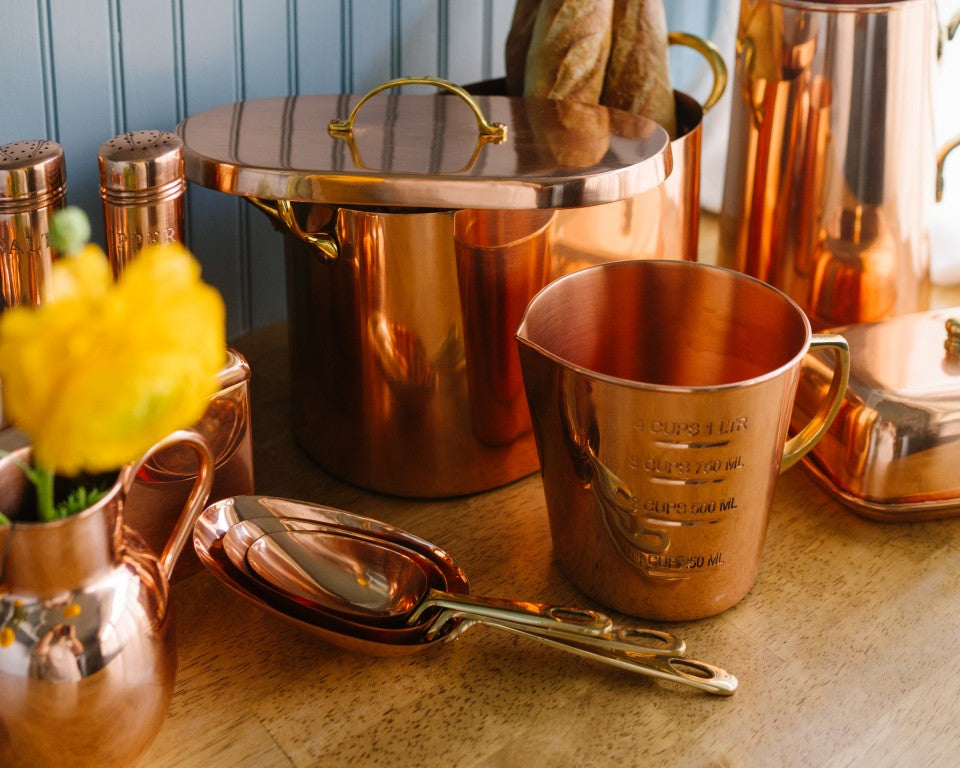Copper Liquid Measuring Cup