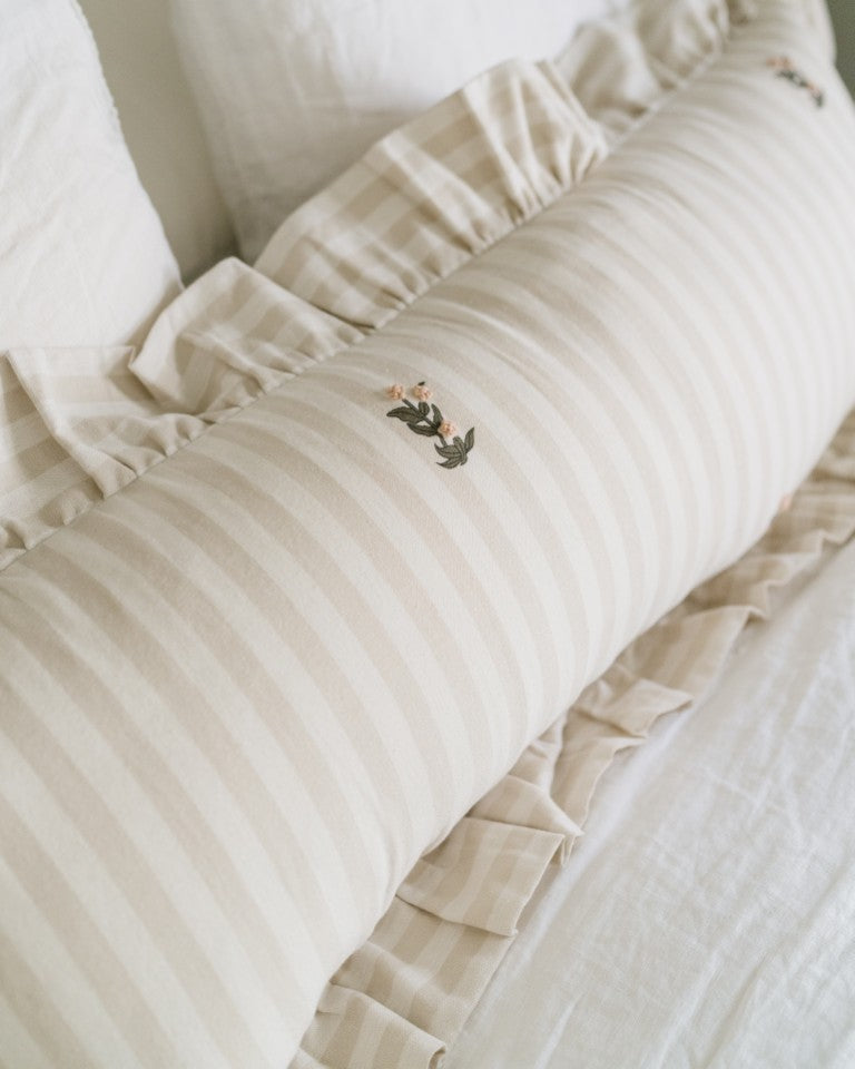 Frances Ruffled Lumbar Pillow