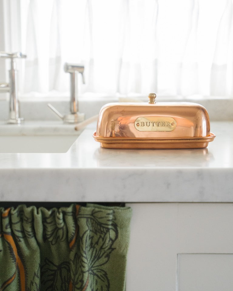 Copper Butter Dish