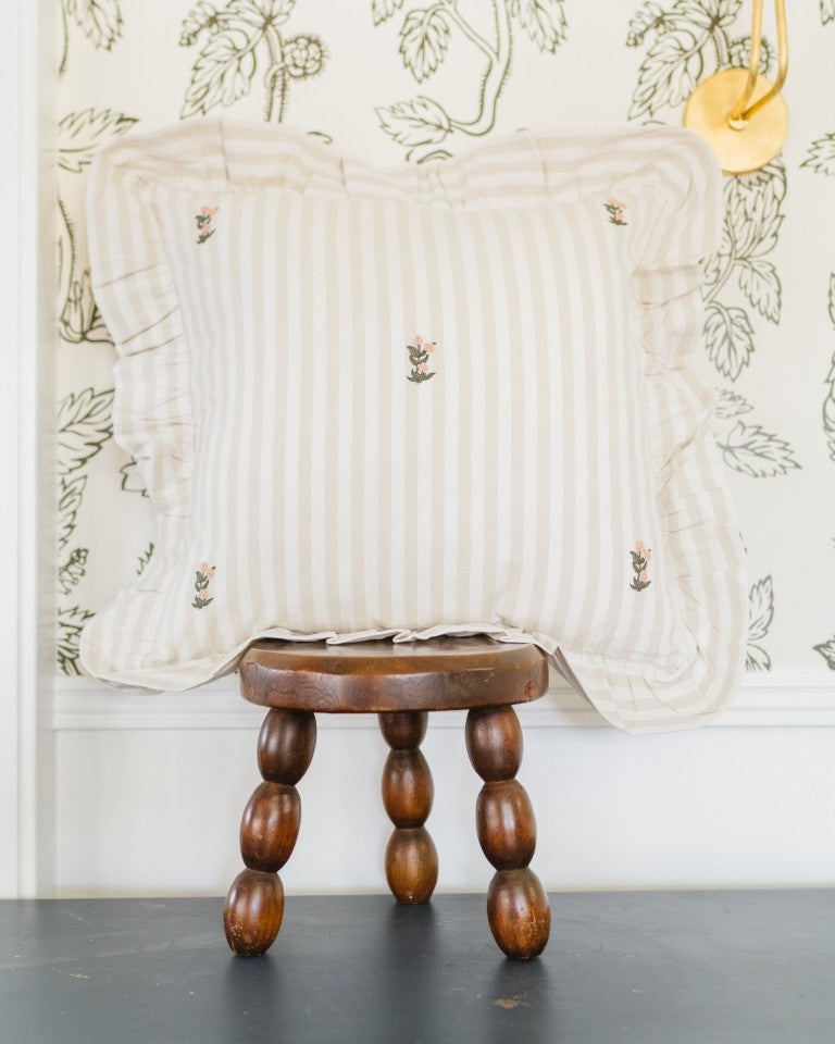 Frances Ruffled Pillow