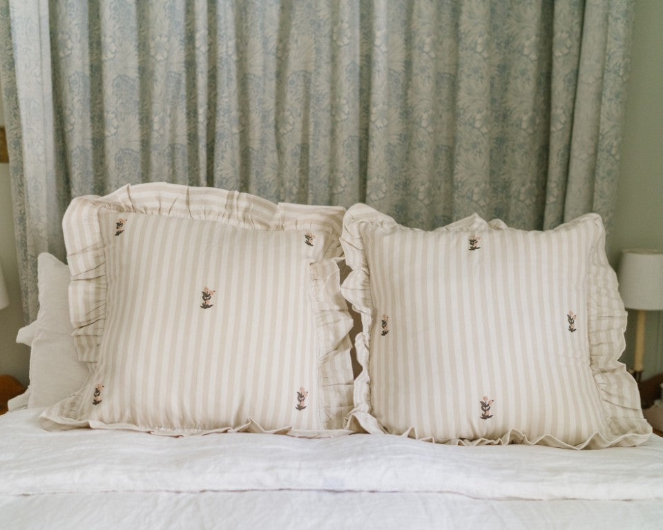 Frances Ruffled Pillow