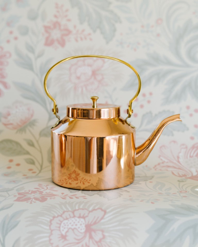 English Copper Tea Kettle