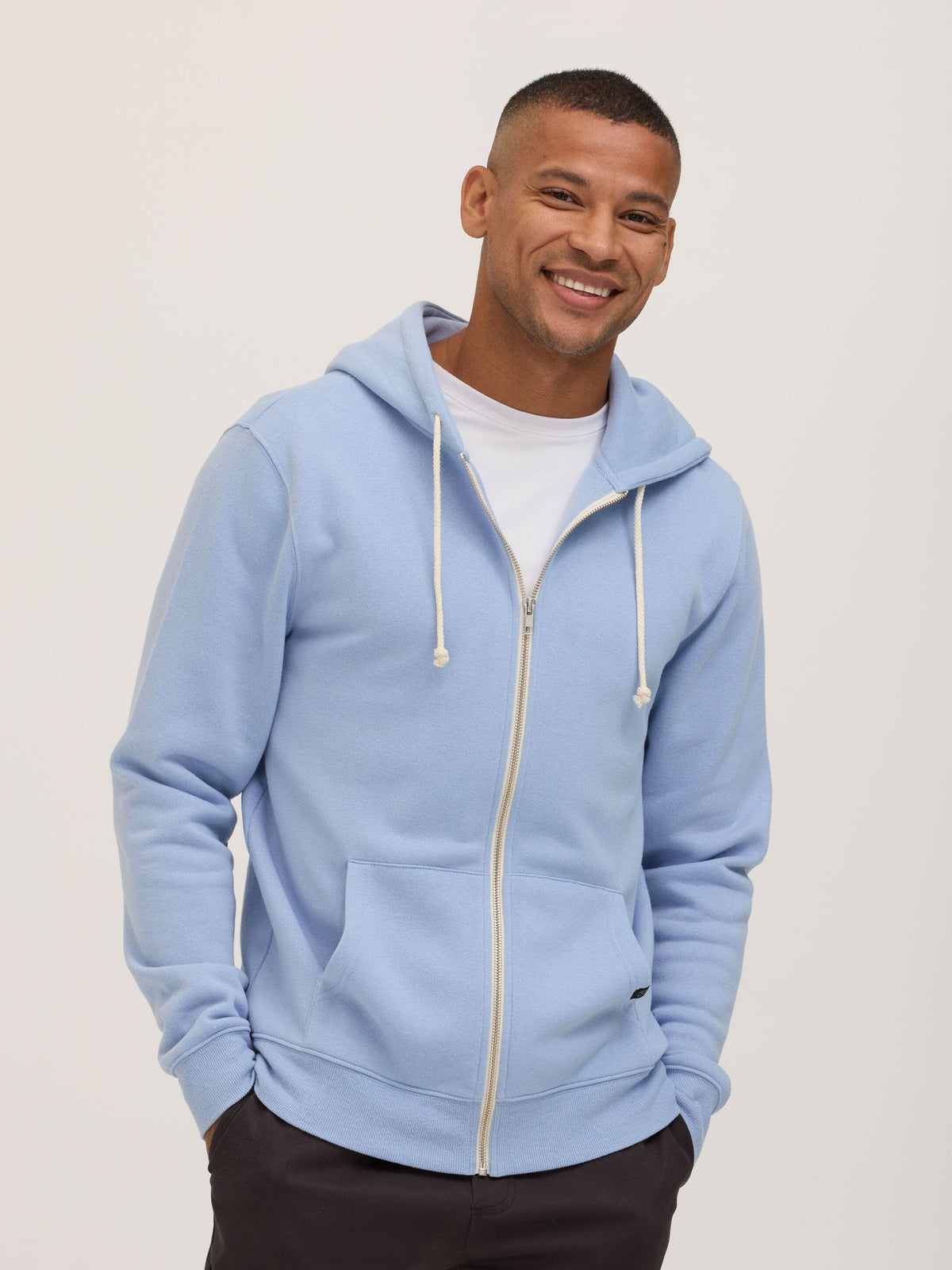 Everyday Triblend Fleece Zip Sweatshirt
