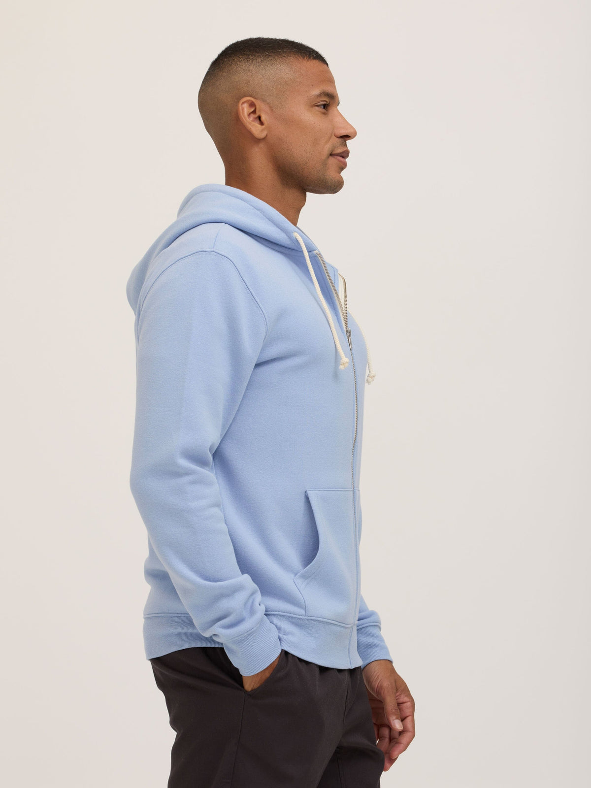 Everyday Triblend Fleece Zip Sweatshirt