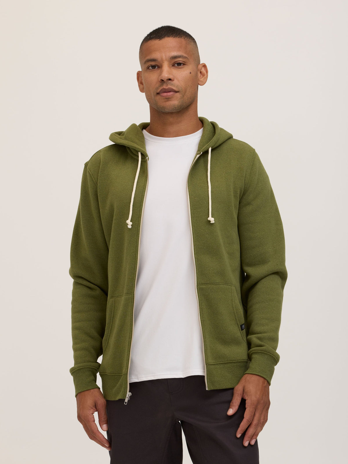 Everyday Triblend Fleece Zip Sweatshirt