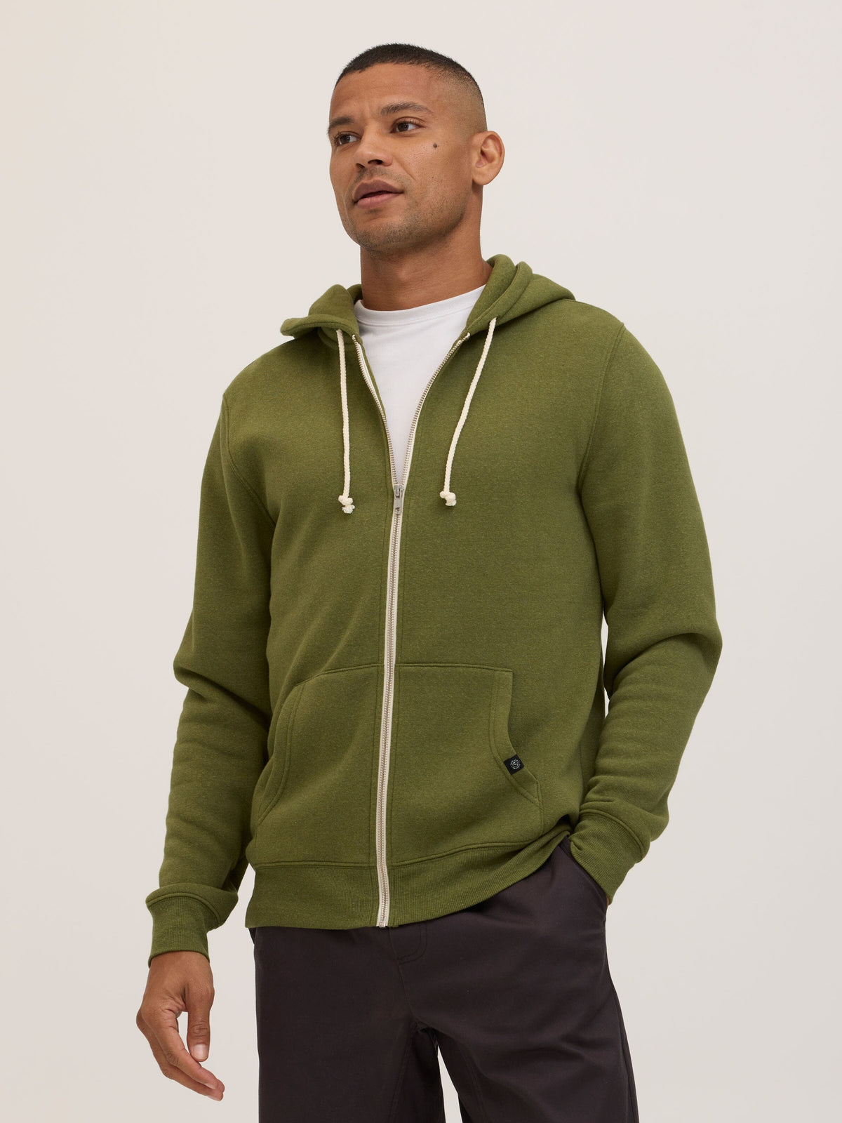 Everyday Triblend Fleece Zip Sweatshirt