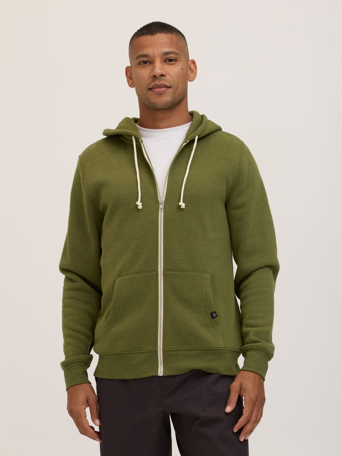 Everyday Triblend Fleece Zip Sweatshirt