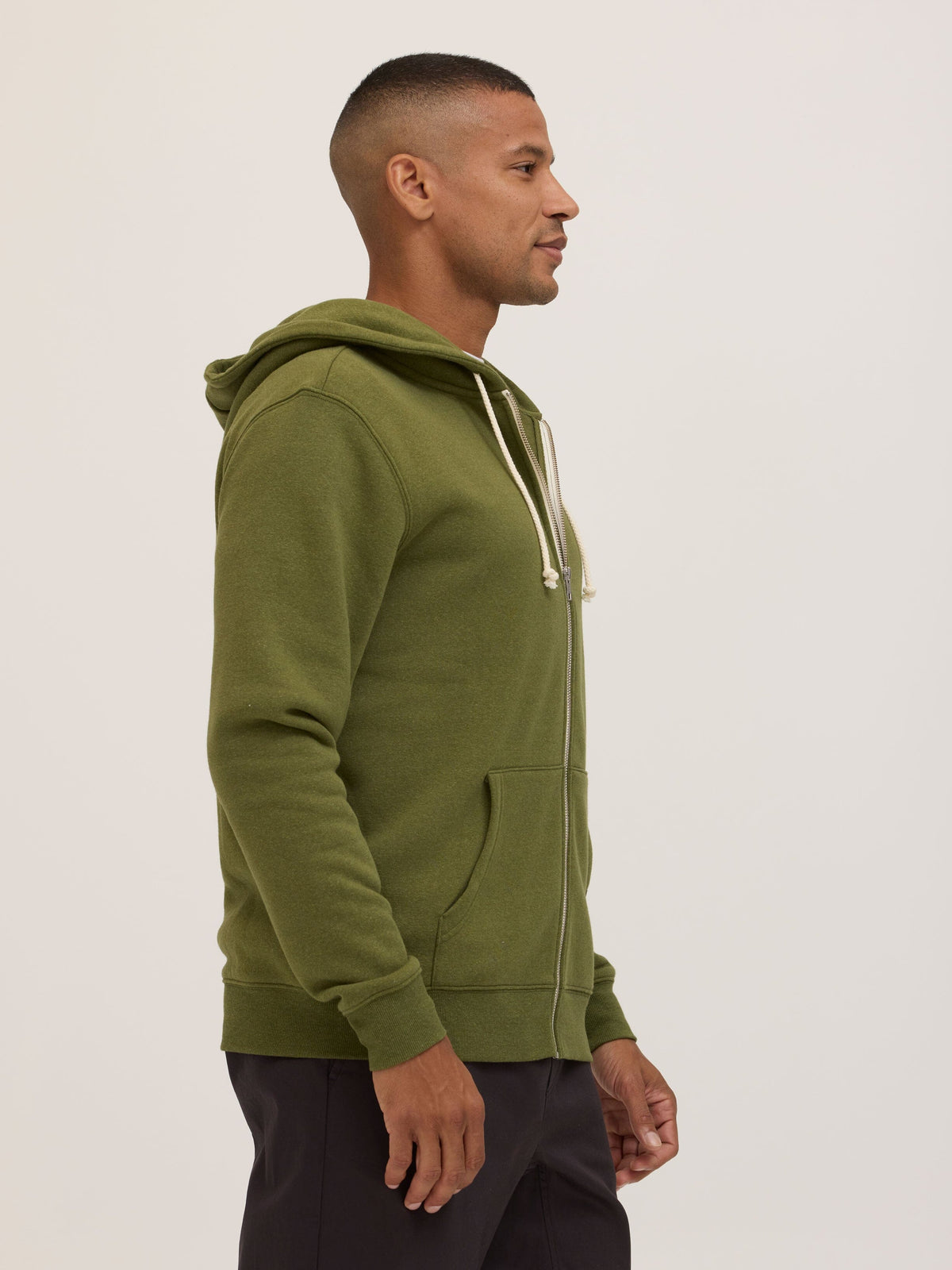 Everyday Triblend Fleece Zip Sweatshirt