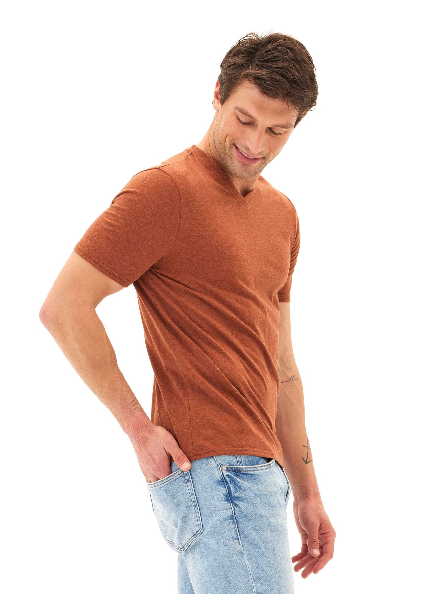 Triblend V-Neck Tee
