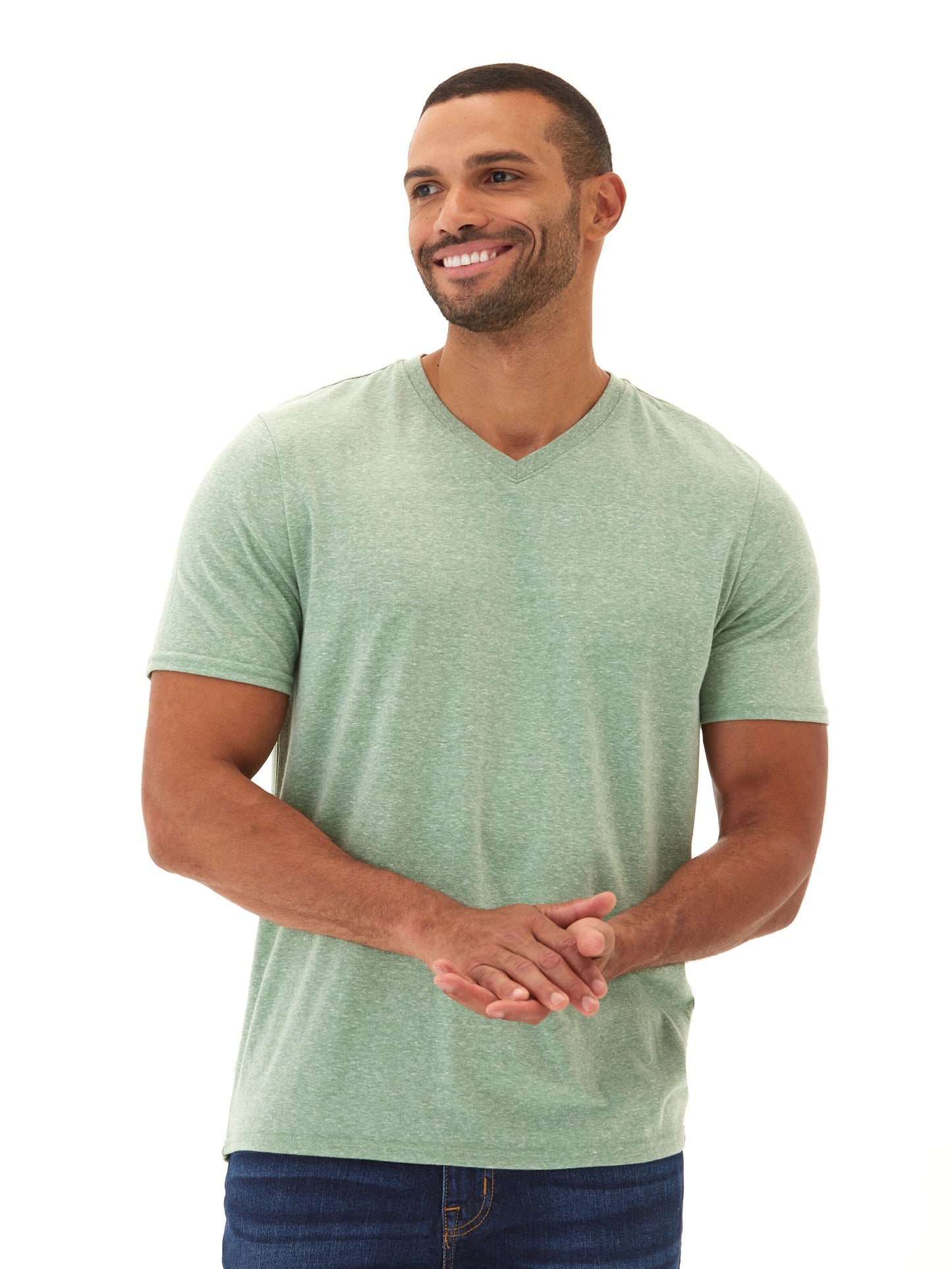 Triblend V-Neck Tee