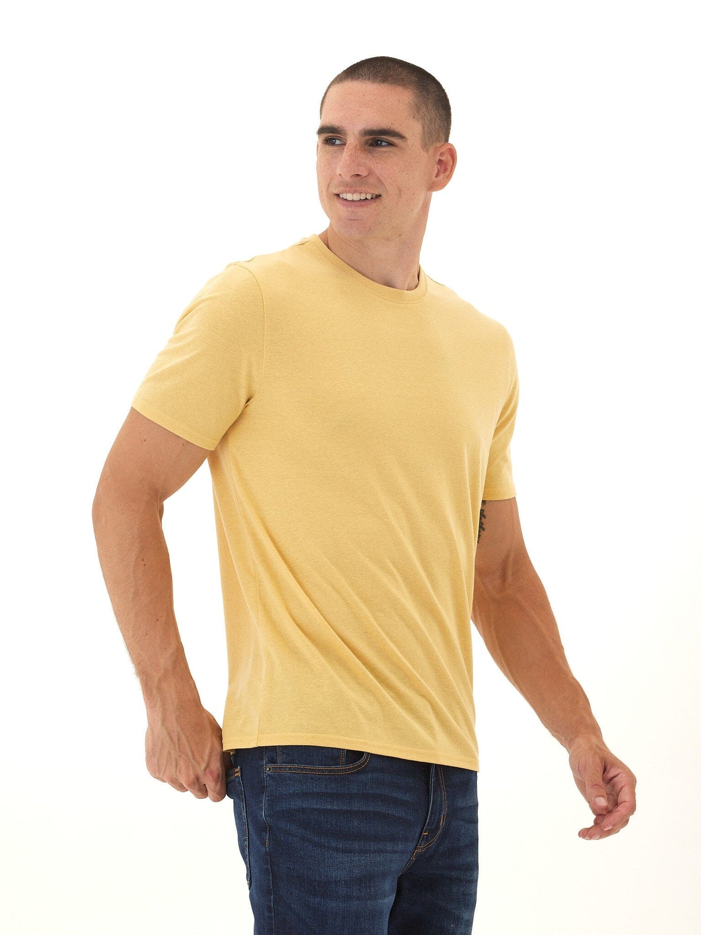 Triblend Crew Neck Tee