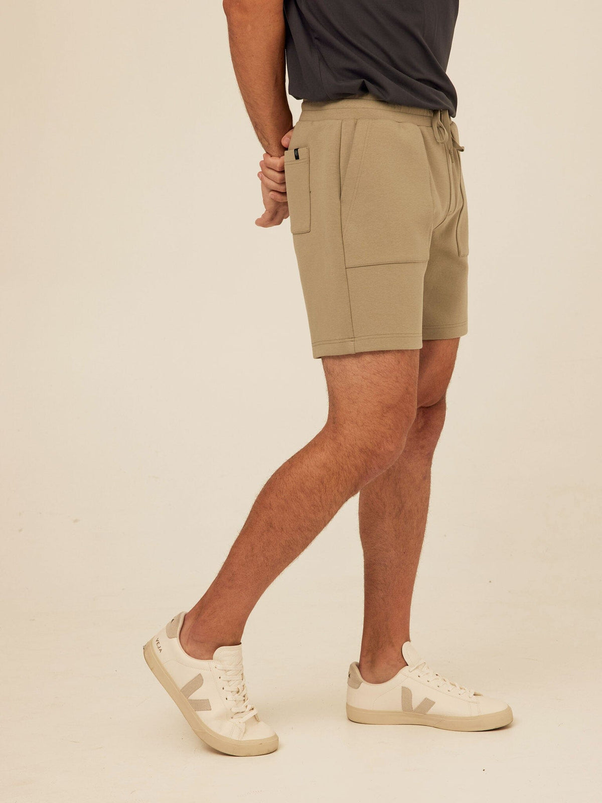 Jaxson Peached Stretch Knit Short