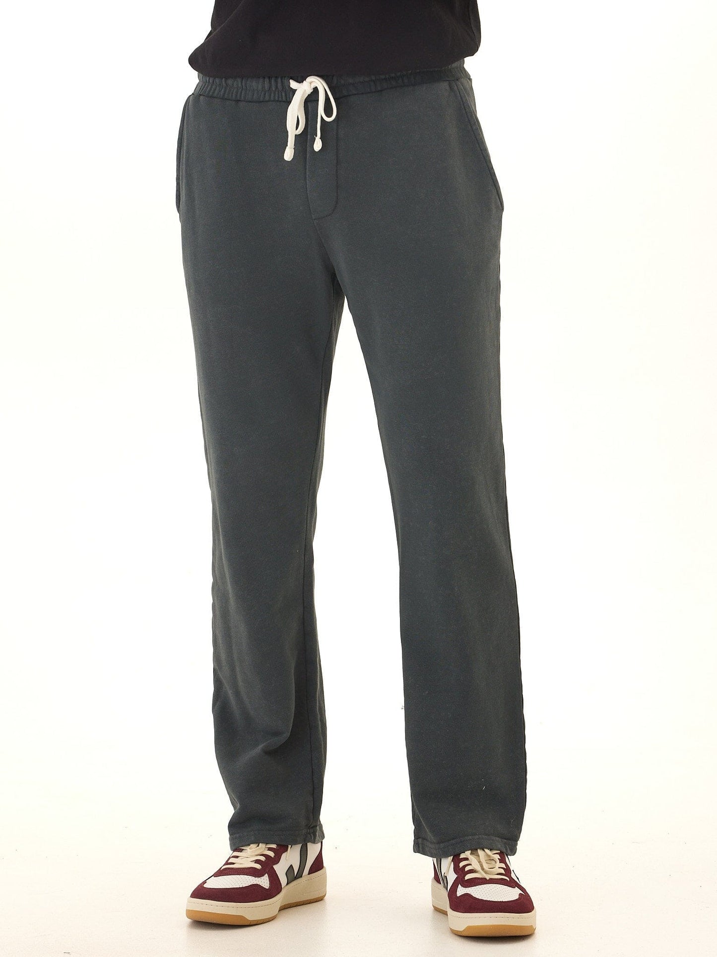 Kevin Mineral Wash Cotton Blend Terry Pant