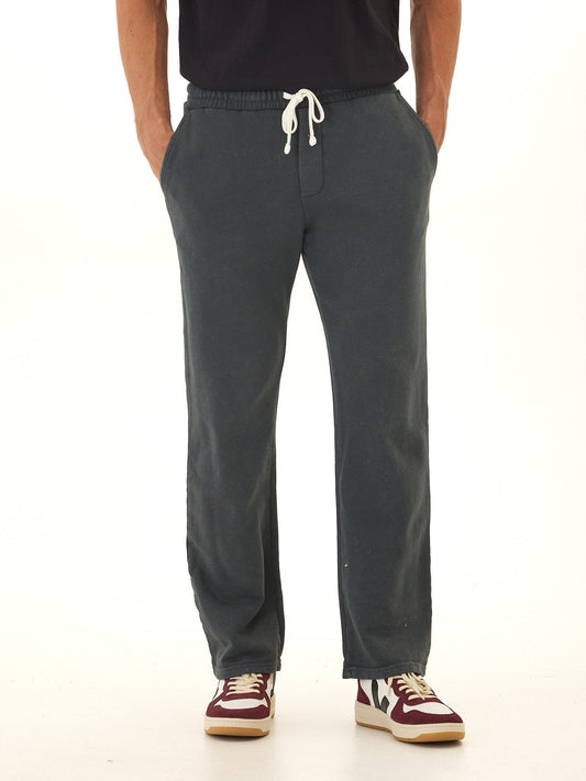 Kevin Mineral Wash Cotton Blend Terry Pant