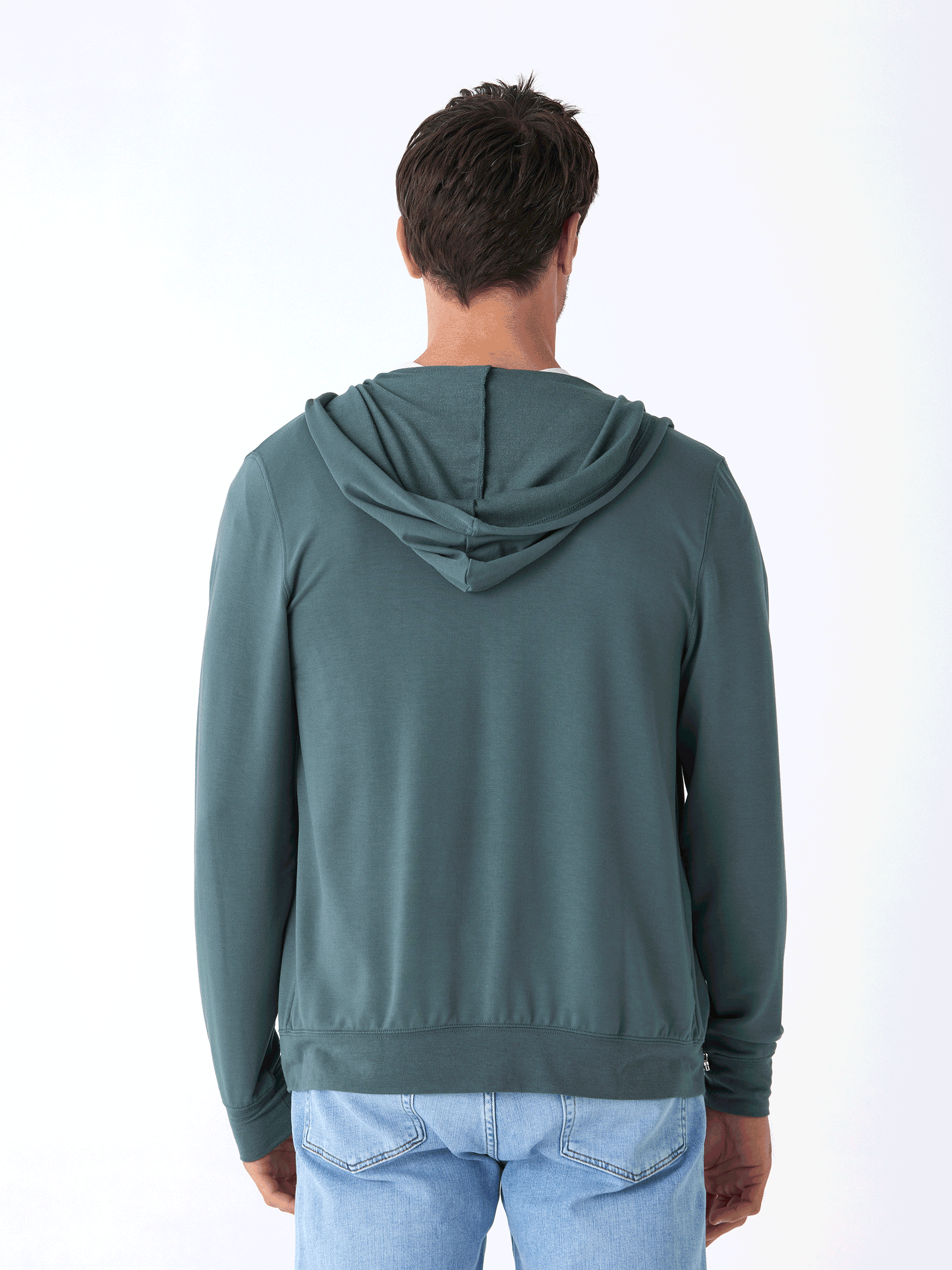 Nathan Modal Terry Full-Zip Hoodie