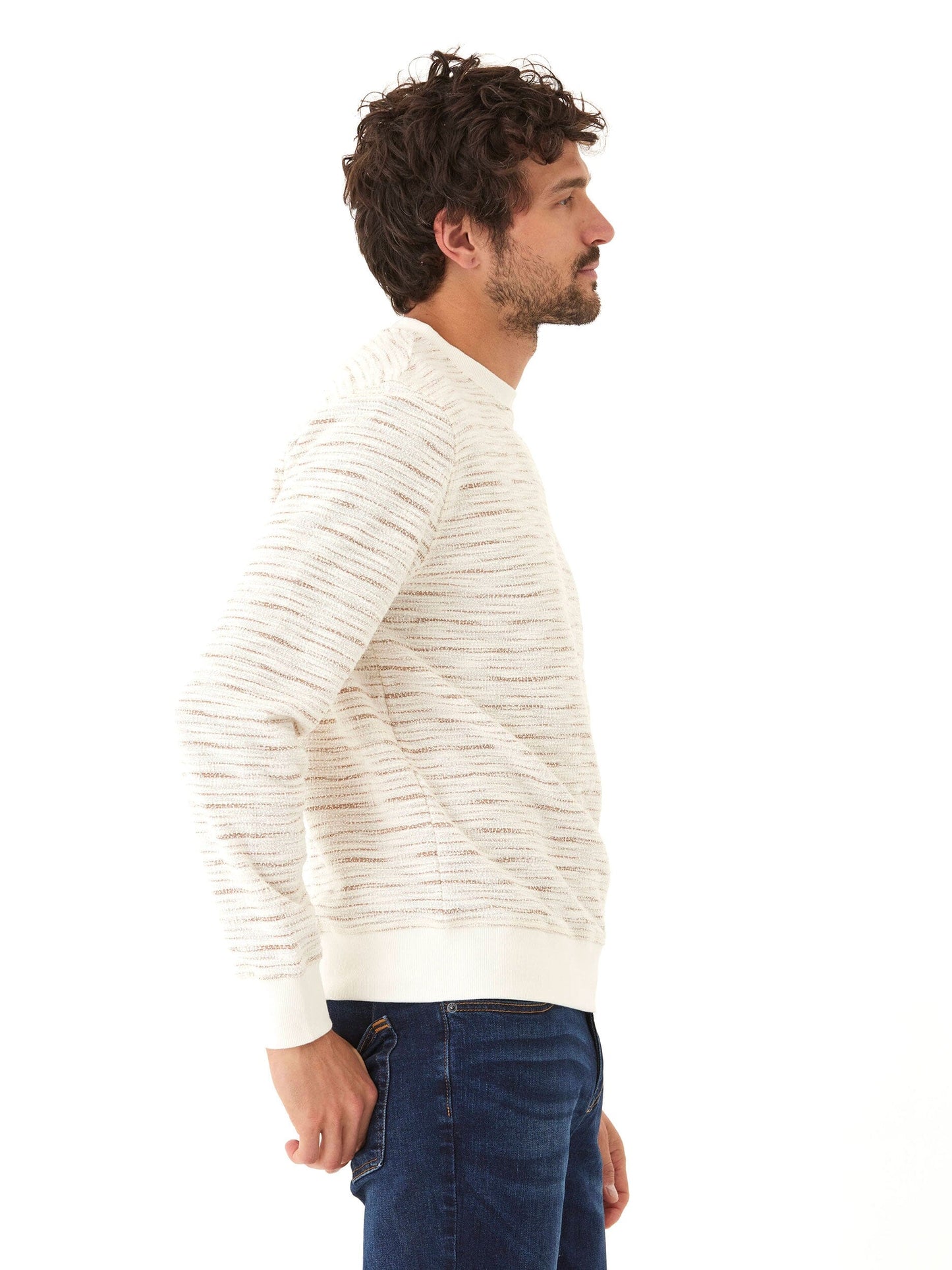 Jovan Shoreline Terry Crew Pullover