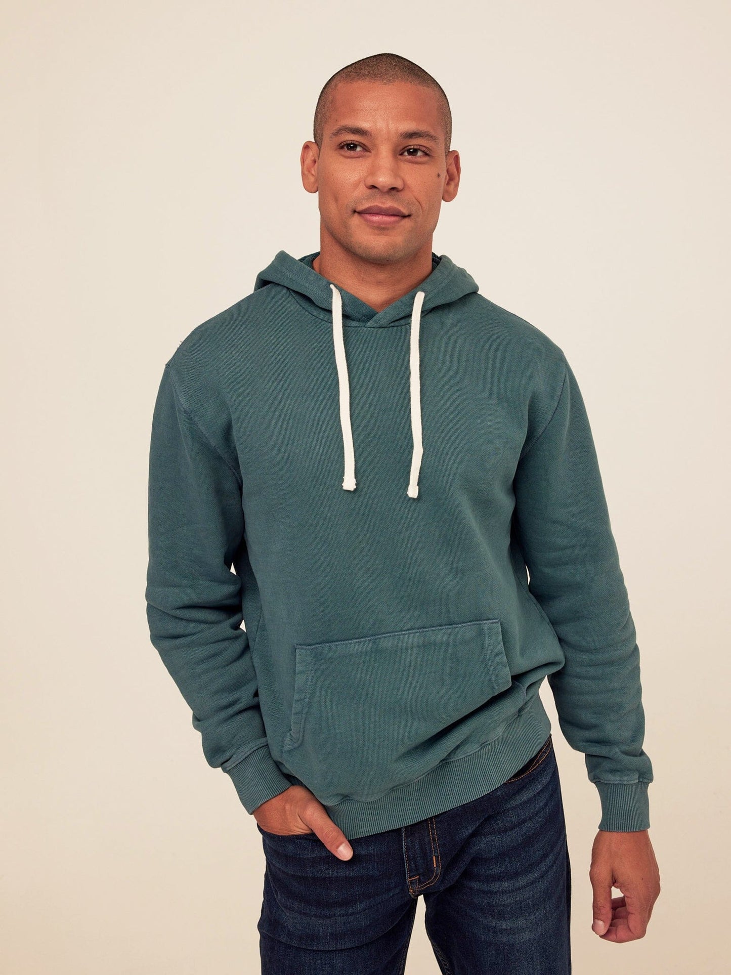 Everett Mineral Wash Heavyweight Relaxed Pullover Hoodie