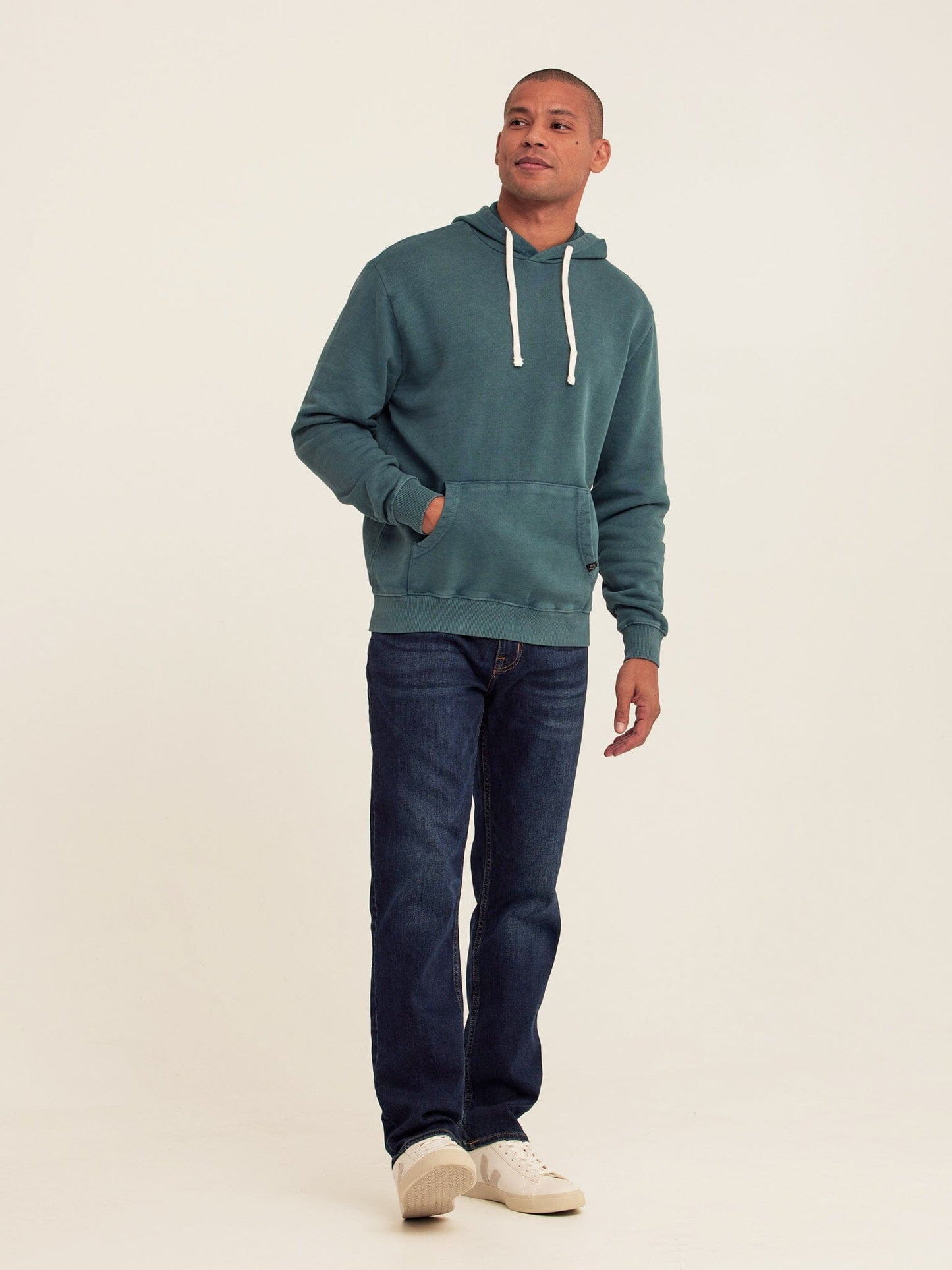 Everett Mineral Wash Heavyweight Relaxed Pullover Hoodie