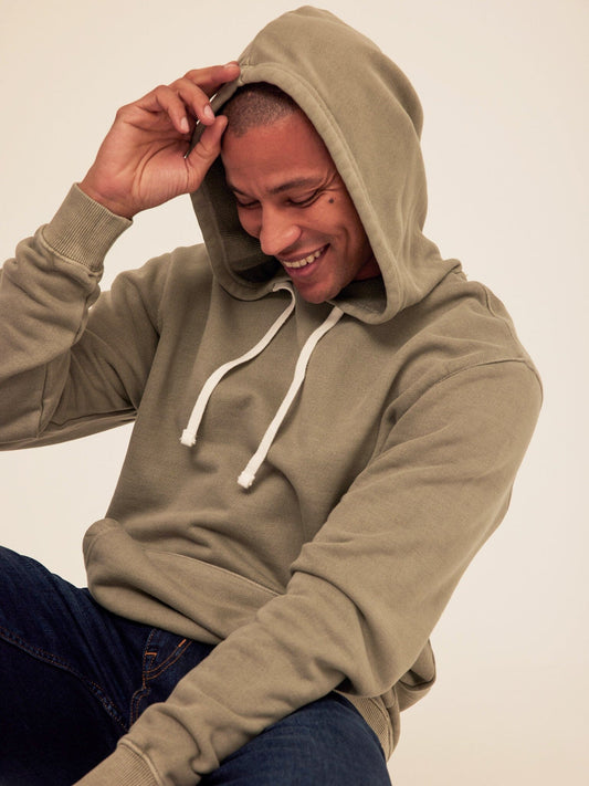 Everett Mineral Wash Heavyweight Relaxed Pullover Hoodie