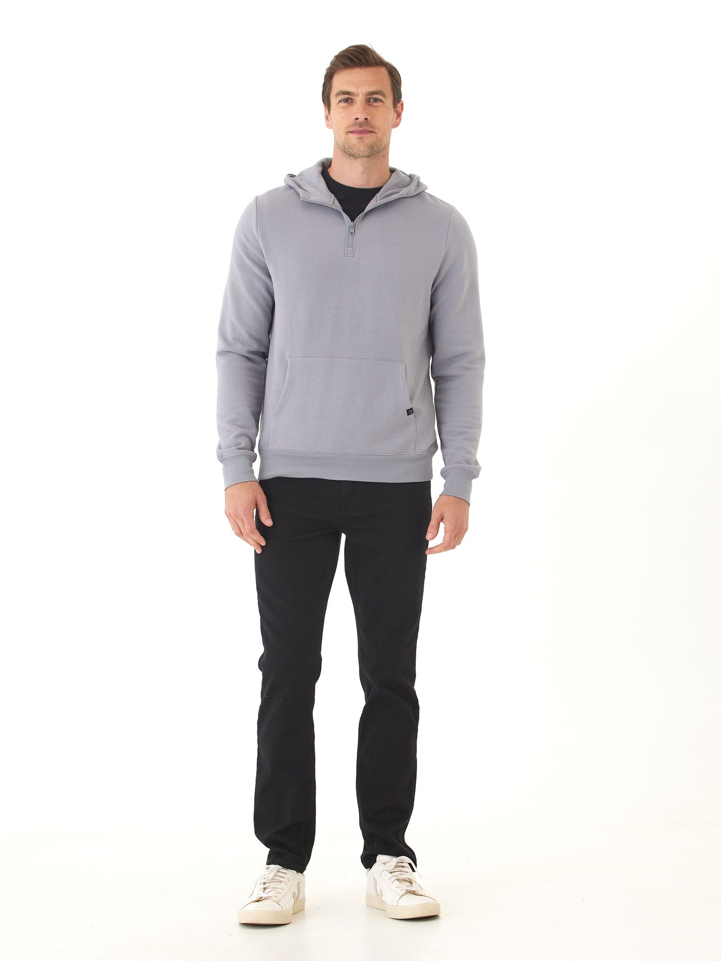 Colton Modal Fleece Half Zip Hoodie