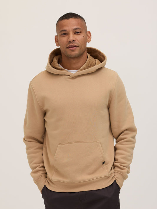 Geno Corduroy Mix Hoodie