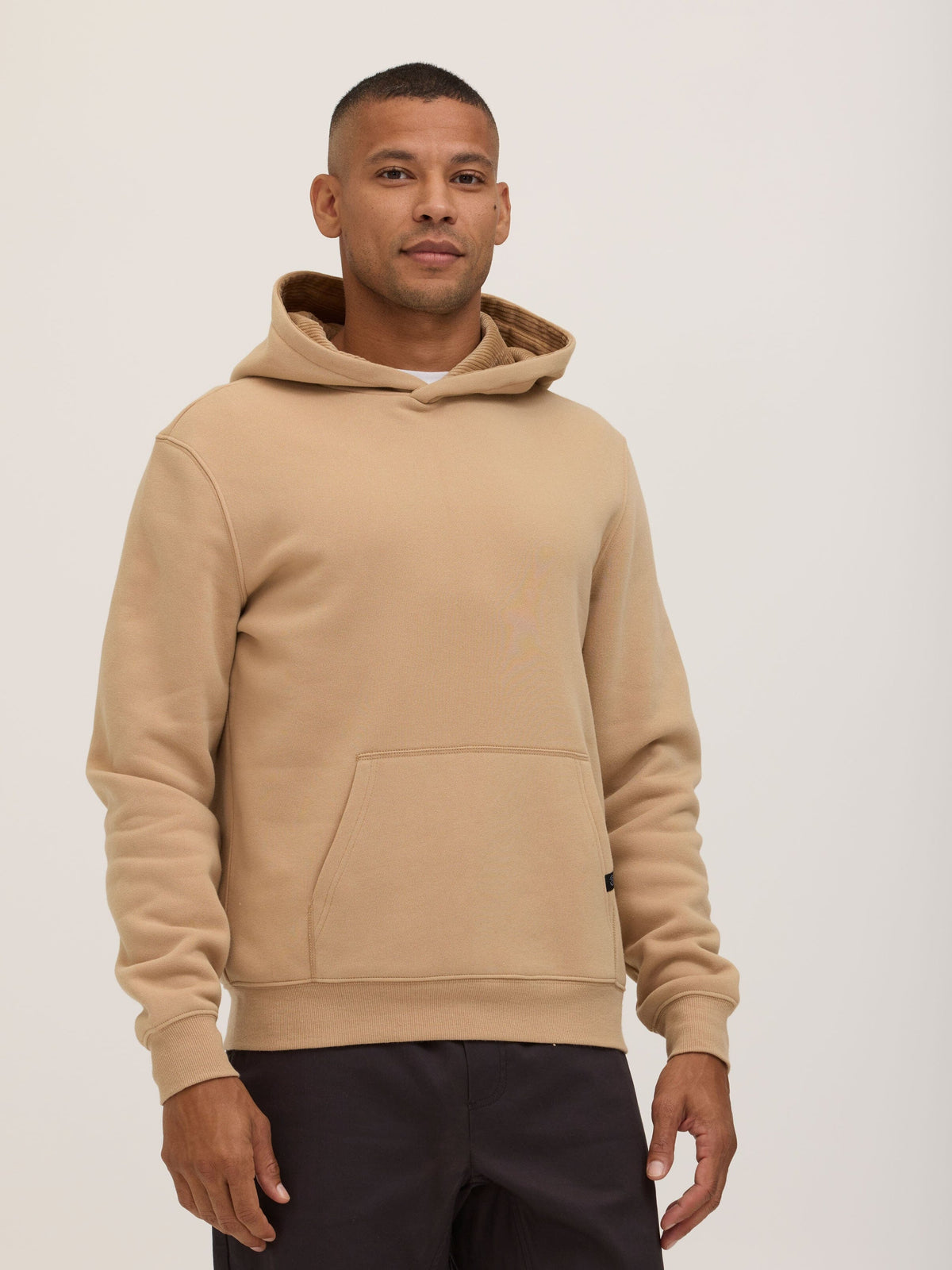 Geno Corduroy Mix Hoodie