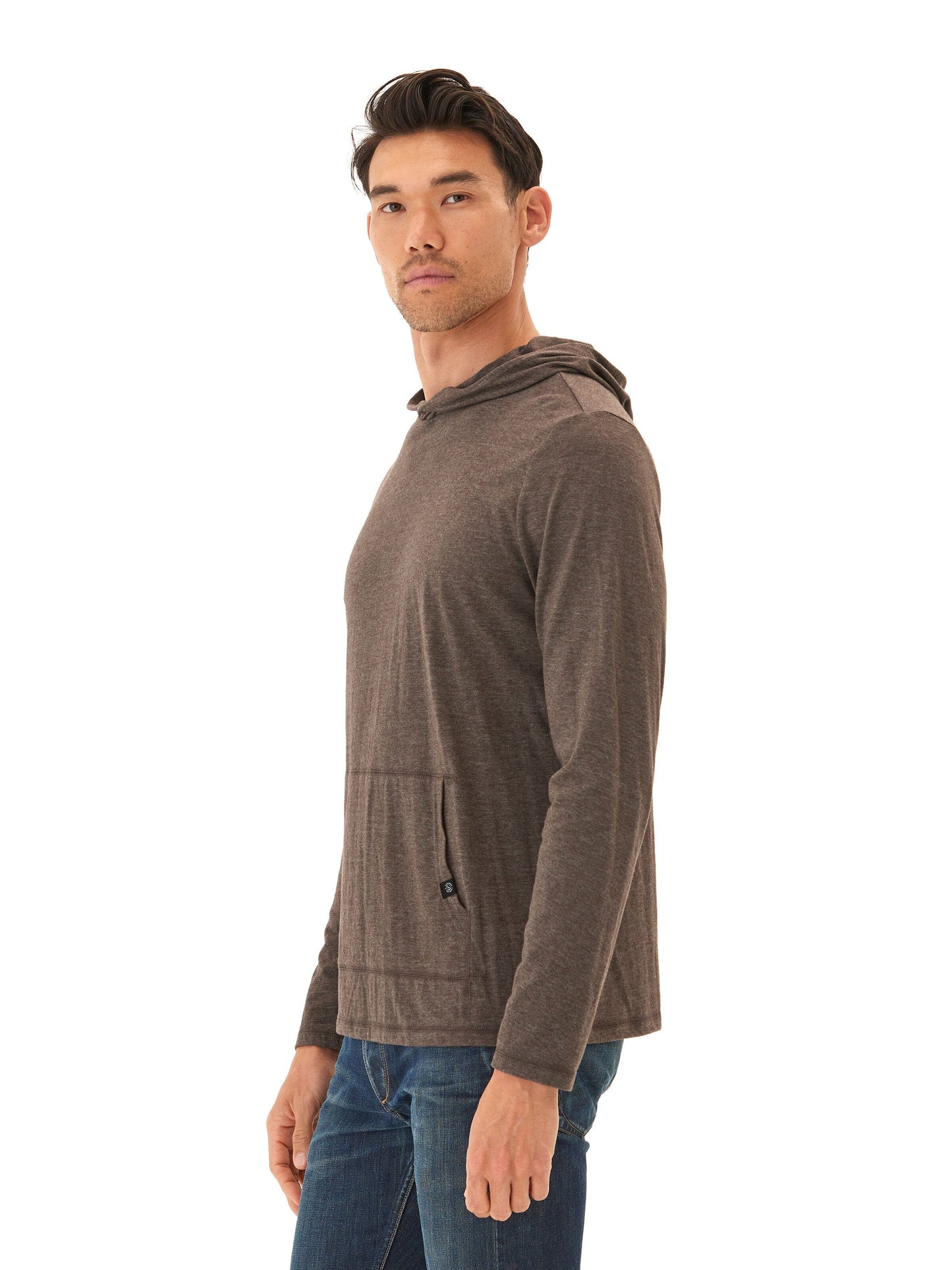 Long Sleeve Triblend Tee Shirt Hoodie