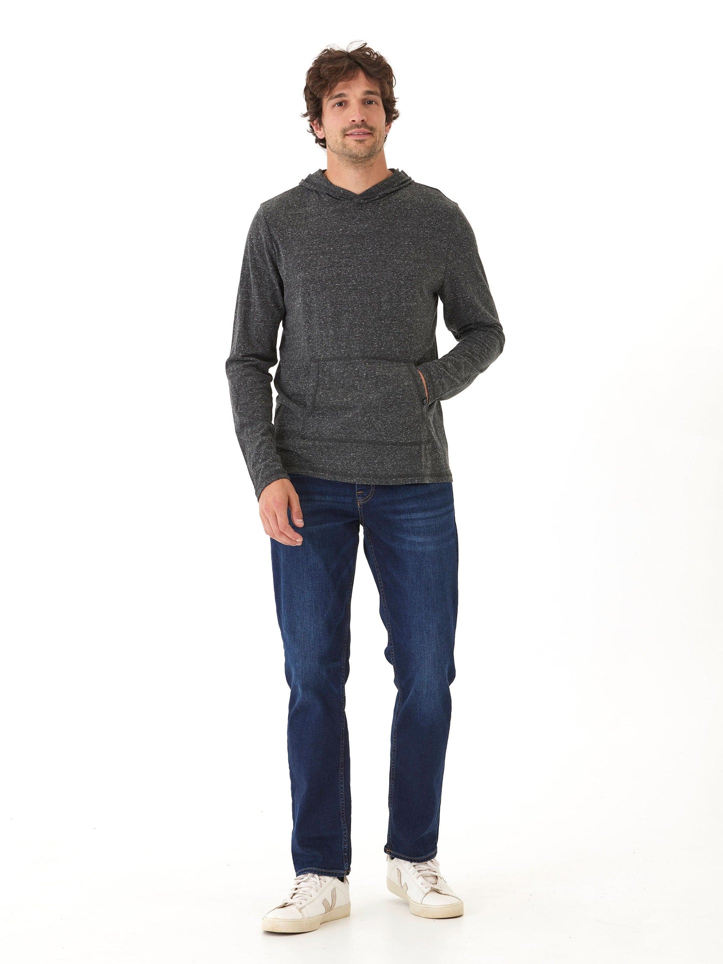 Long Sleeve Triblend Tee Shirt Hoodie