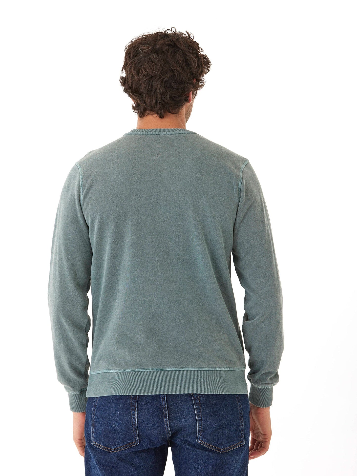 Mineral Wash Fleece Crew
