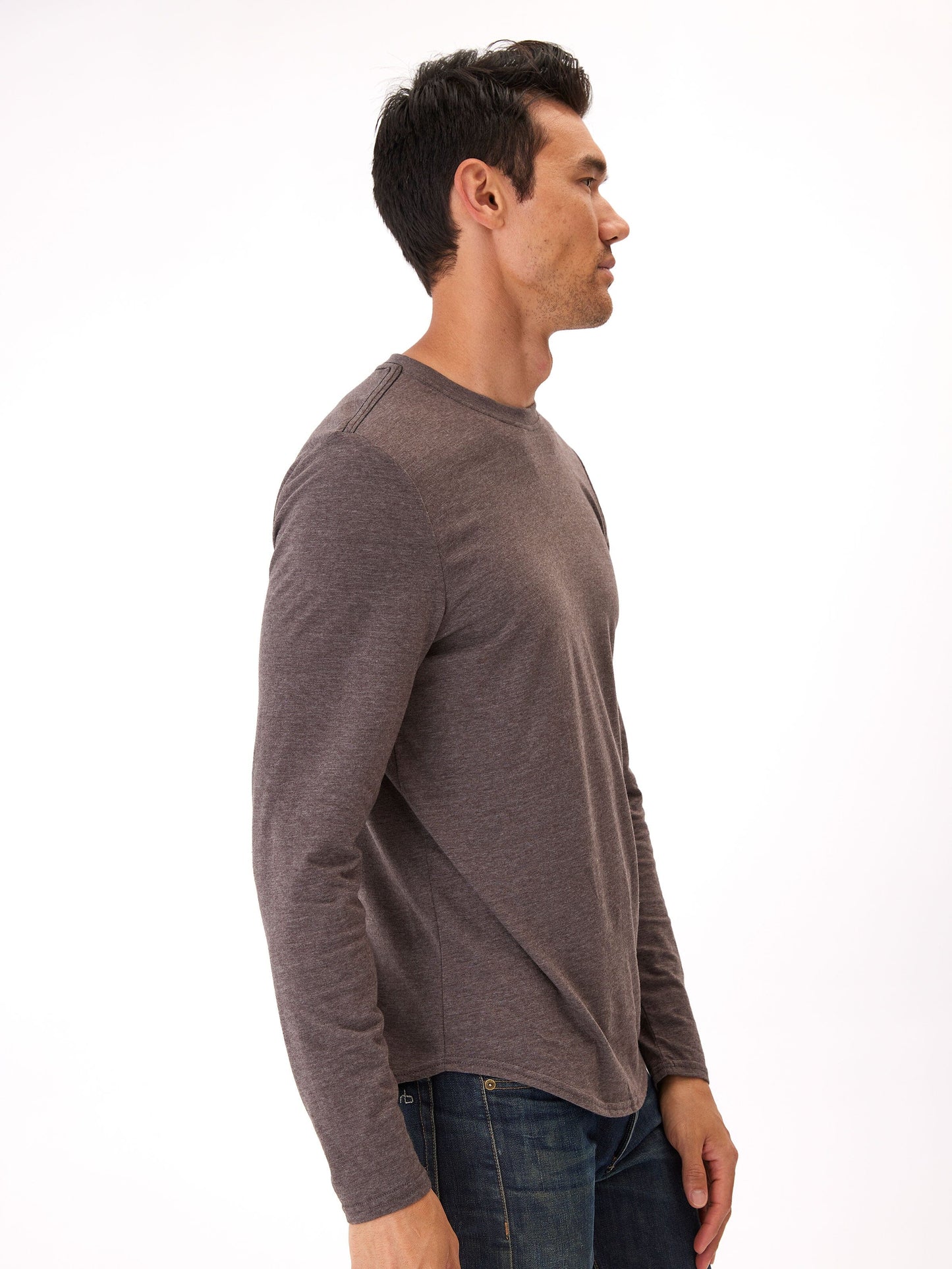 Kye Triblend Long Sleeve Crew