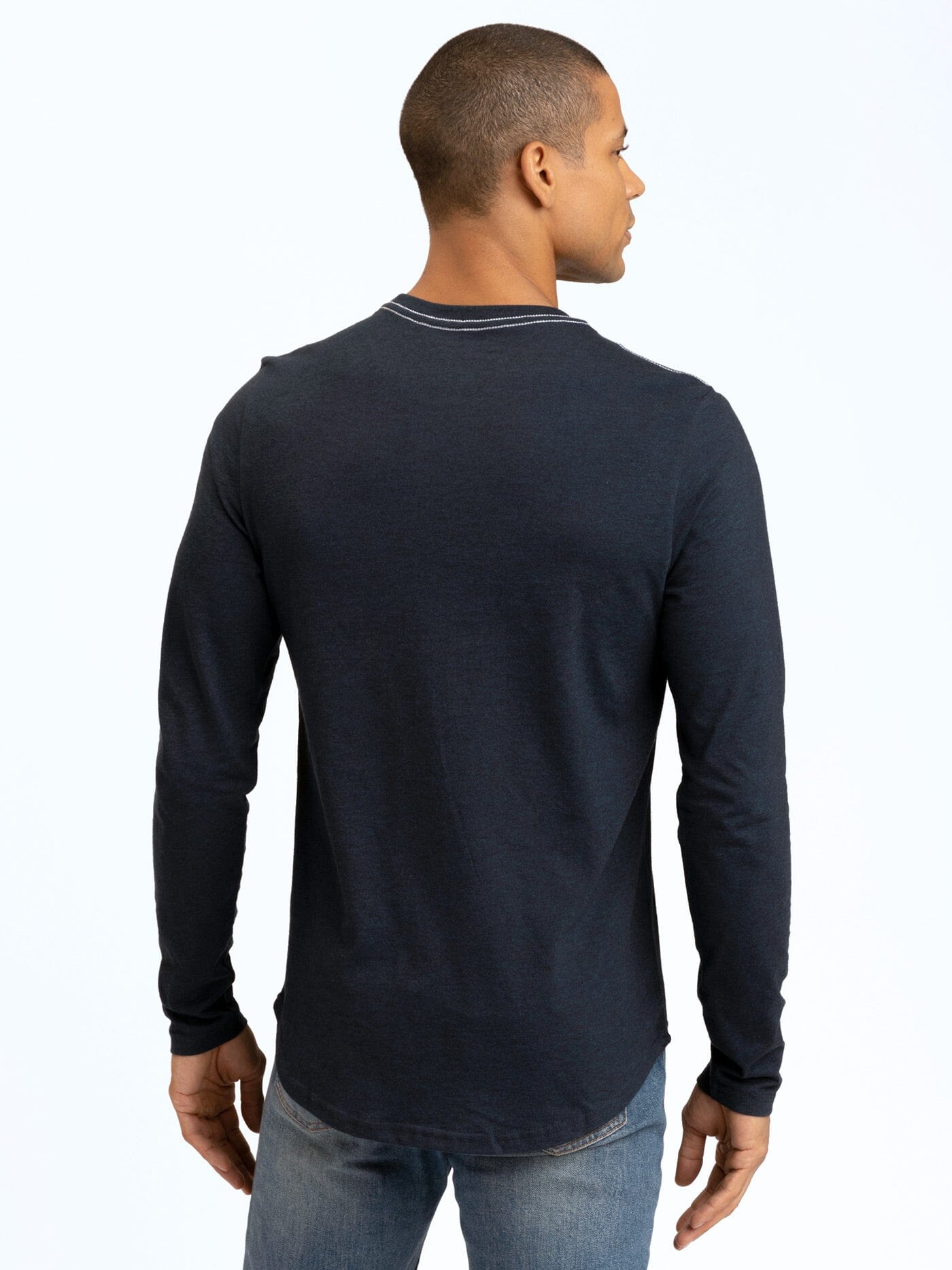 Kye Triblend Long Sleeve Crew