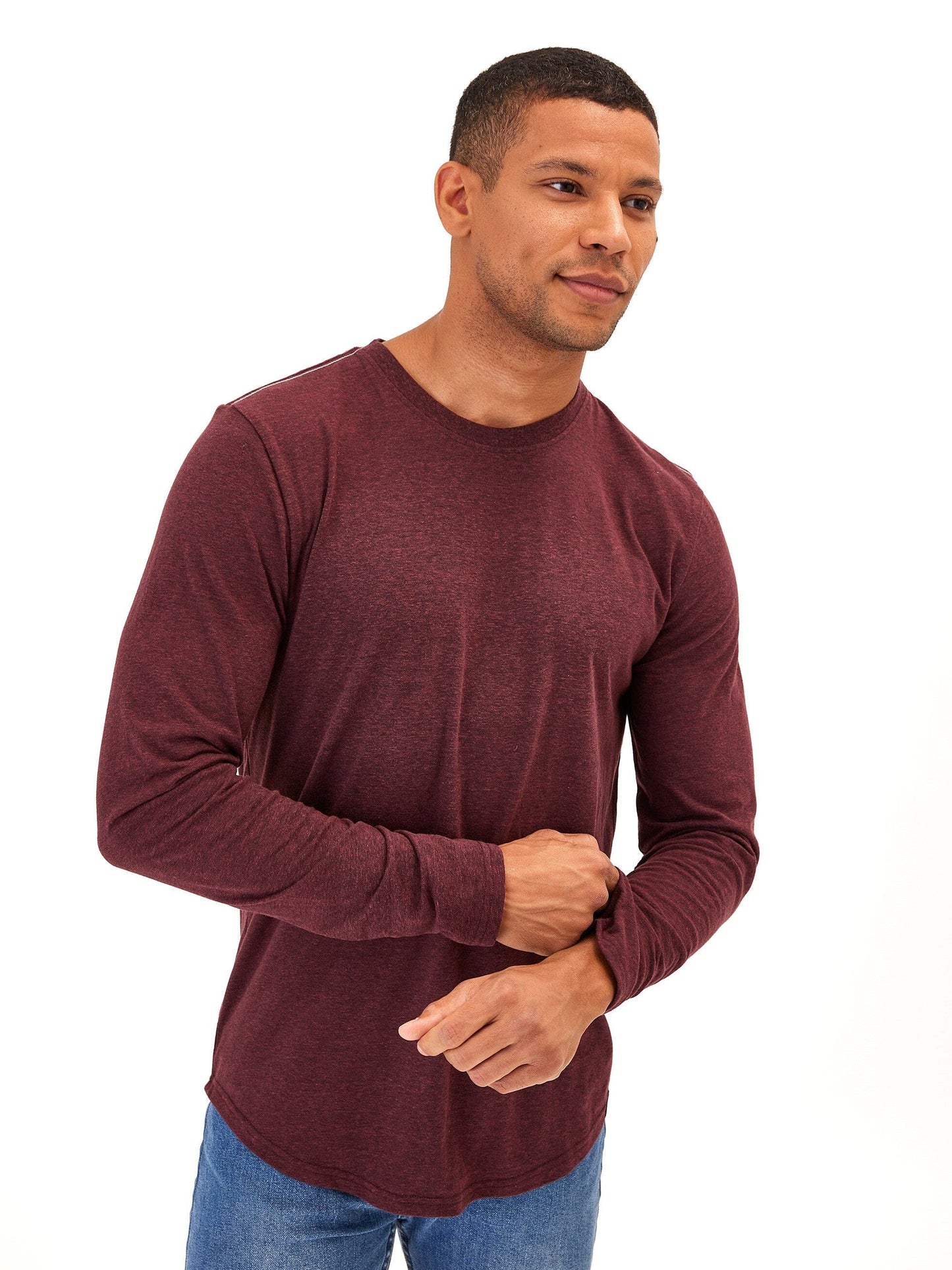 Kye Triblend Long Sleeve Crew