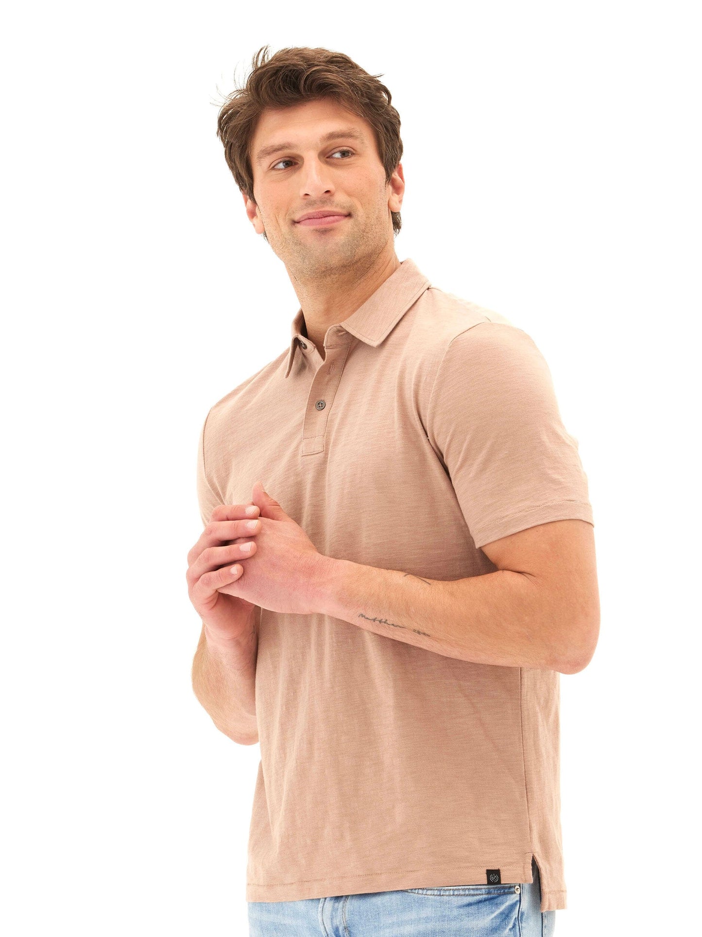 Slub Jersey Polo