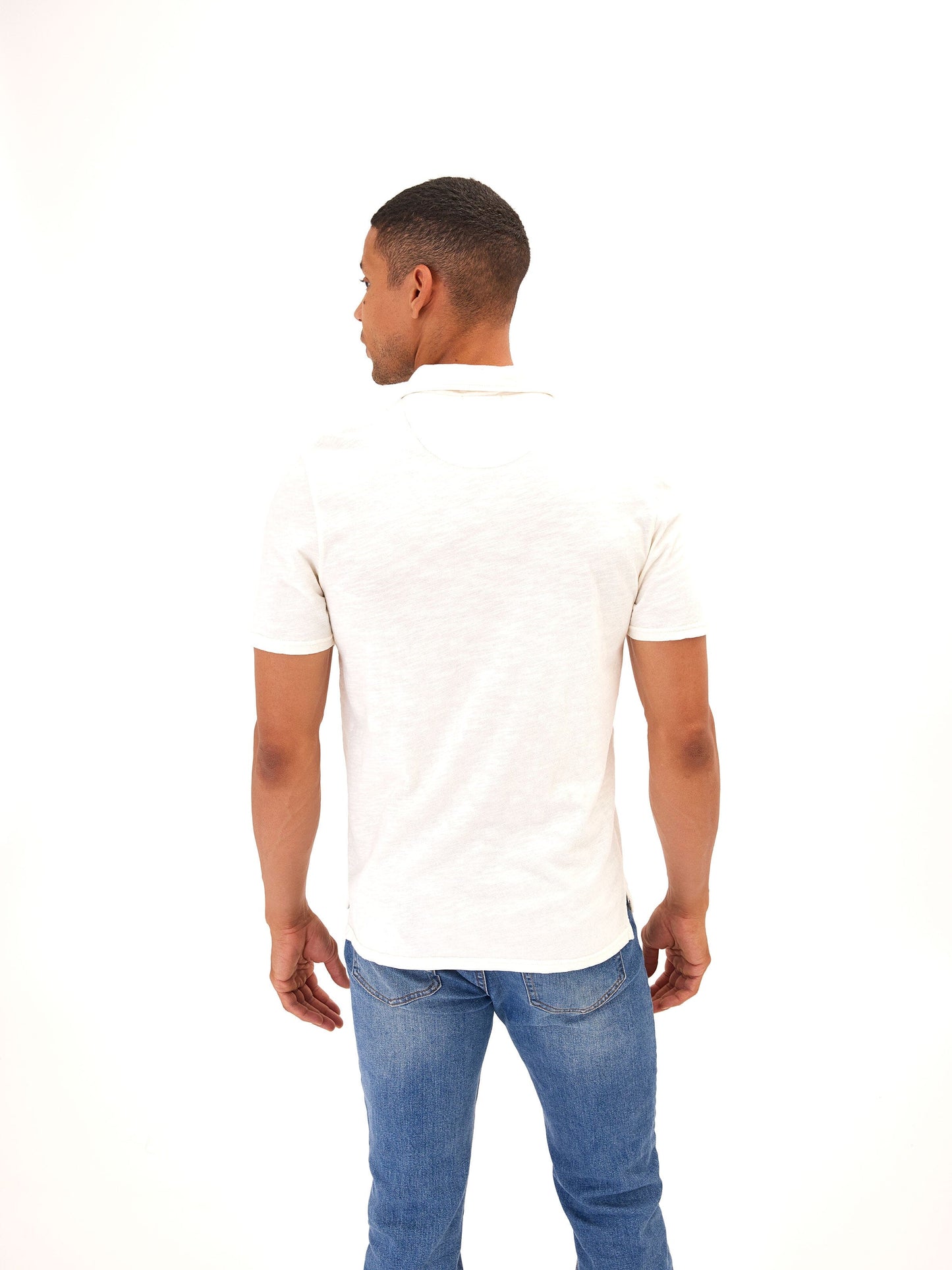 Slub Jersey Polo