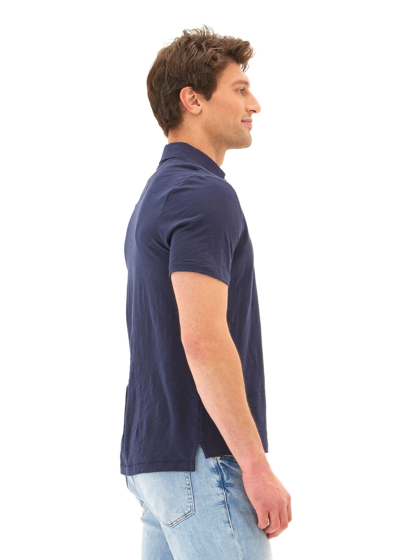 Slub Jersey Polo