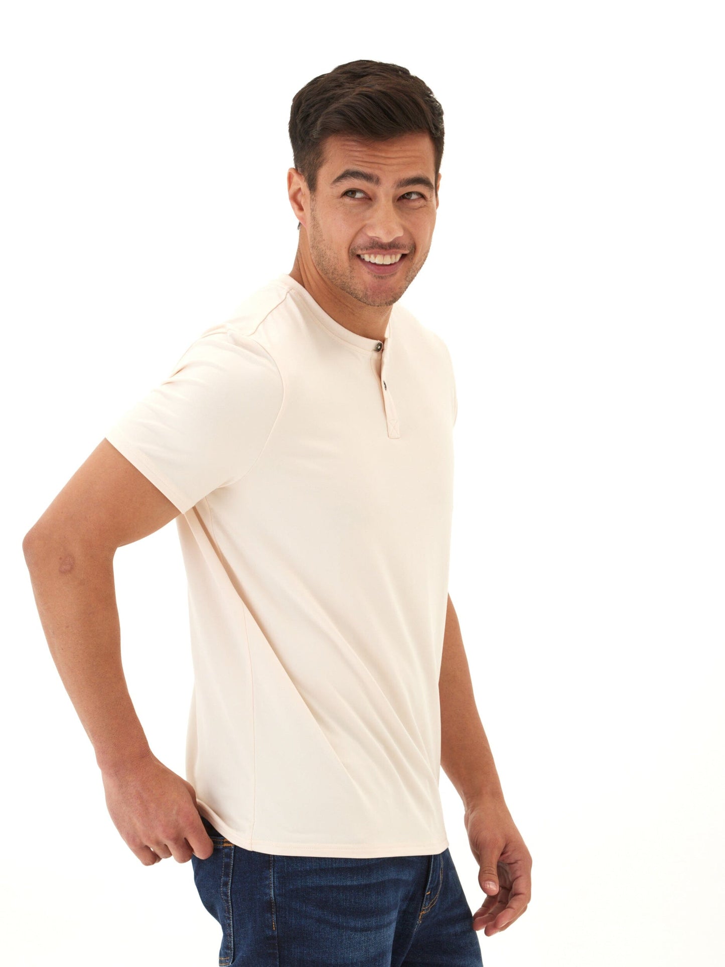 Frederick Luxe Jersey 2 Button Henley