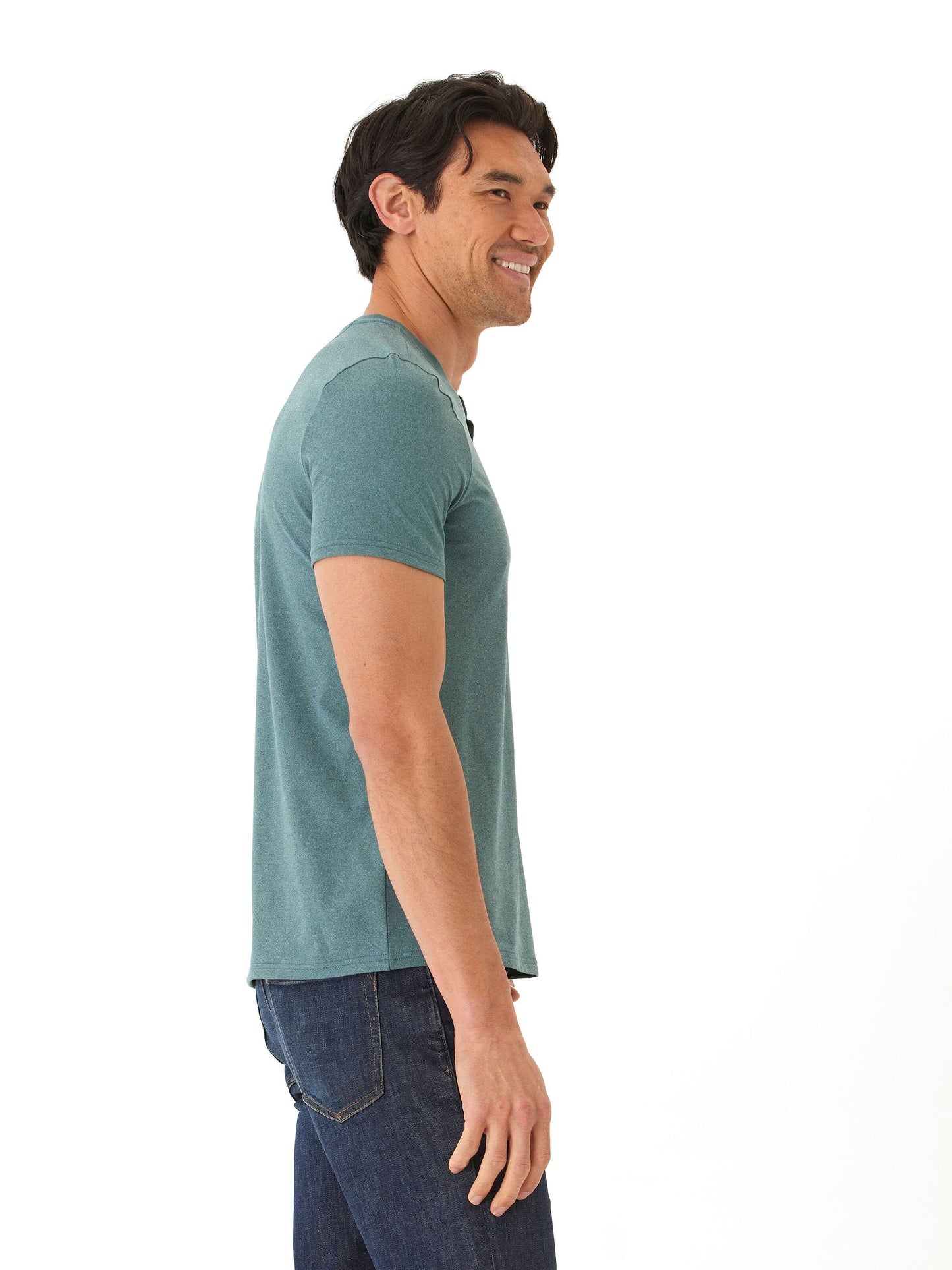 Frederick Luxe Jersey 2 Button Henley