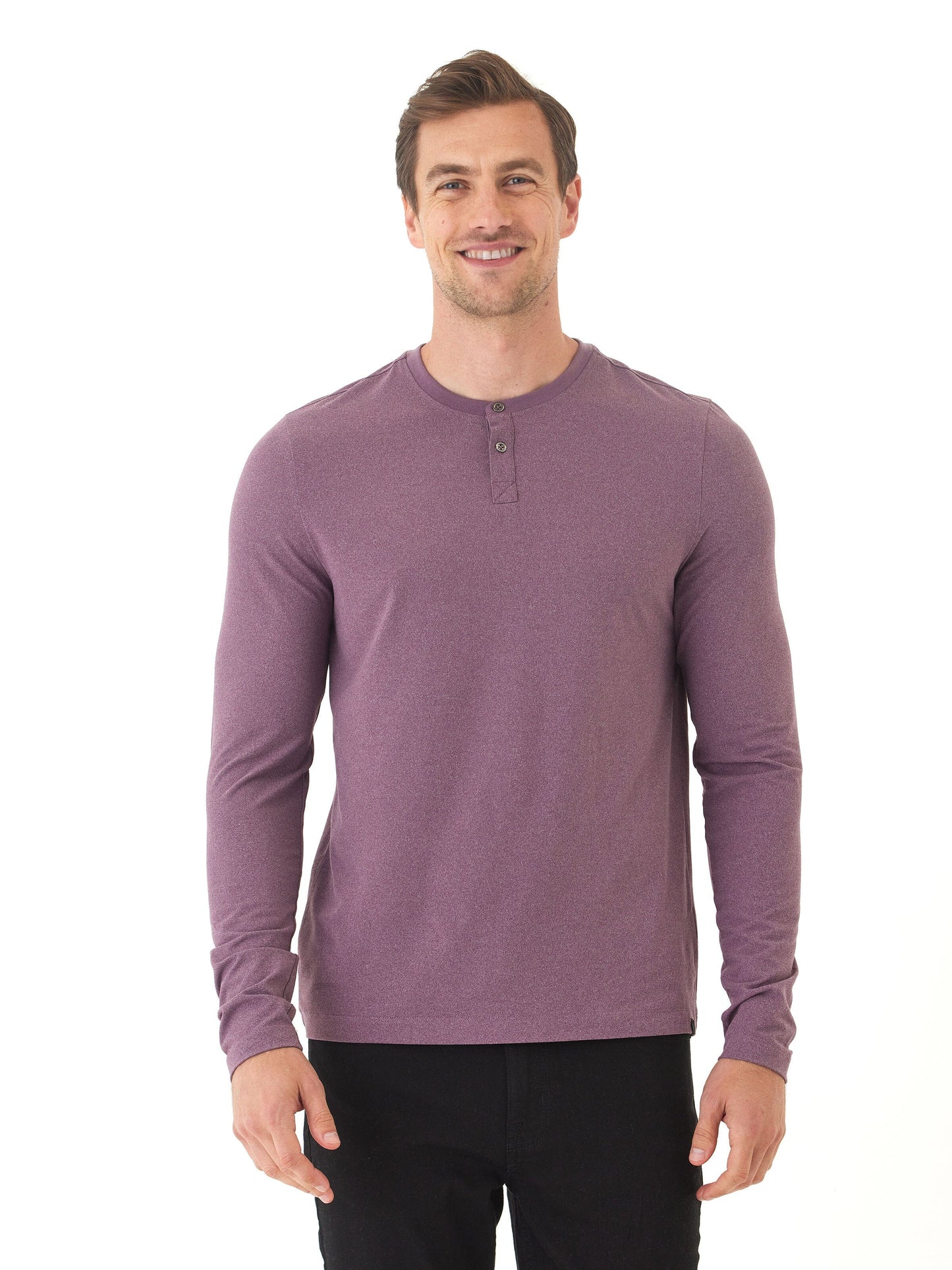 Frederick Luxe Jersey Long Sleeve Henley