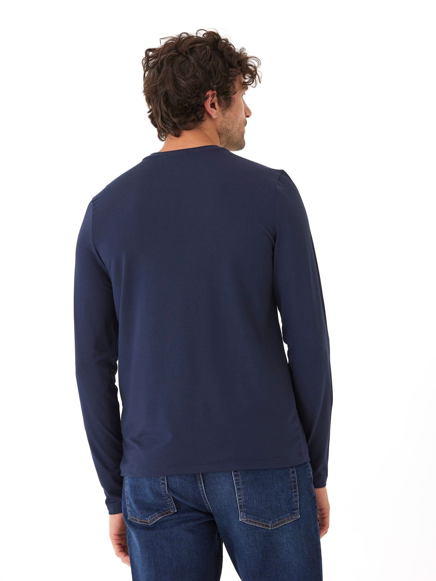 Frederick Luxe Jersey Long Sleeve Henley