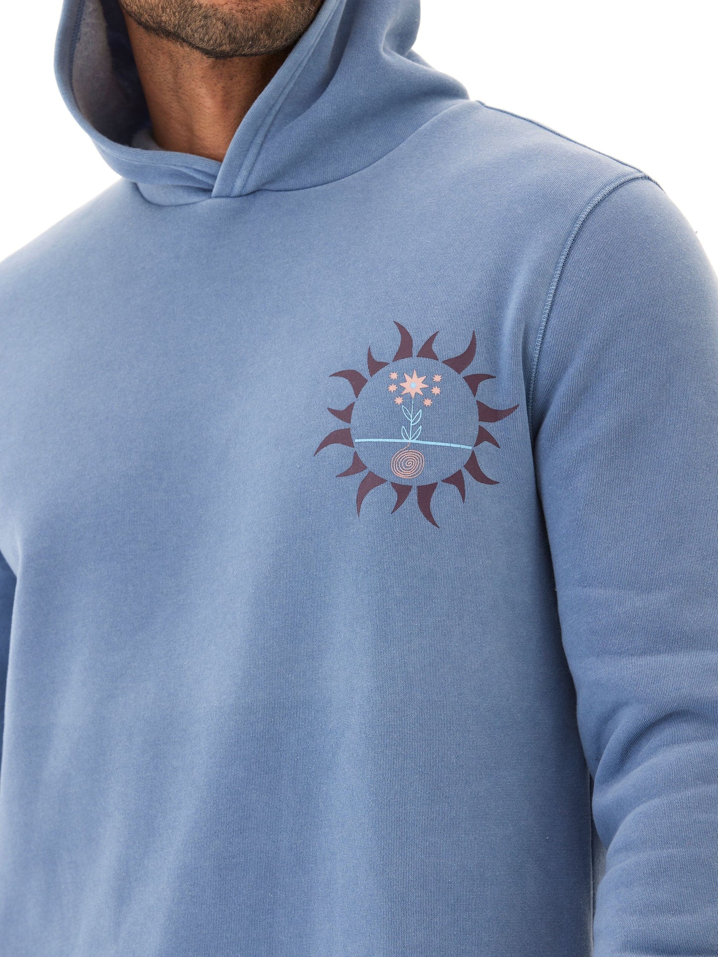 Mineral Wash Graphic Hoodie
