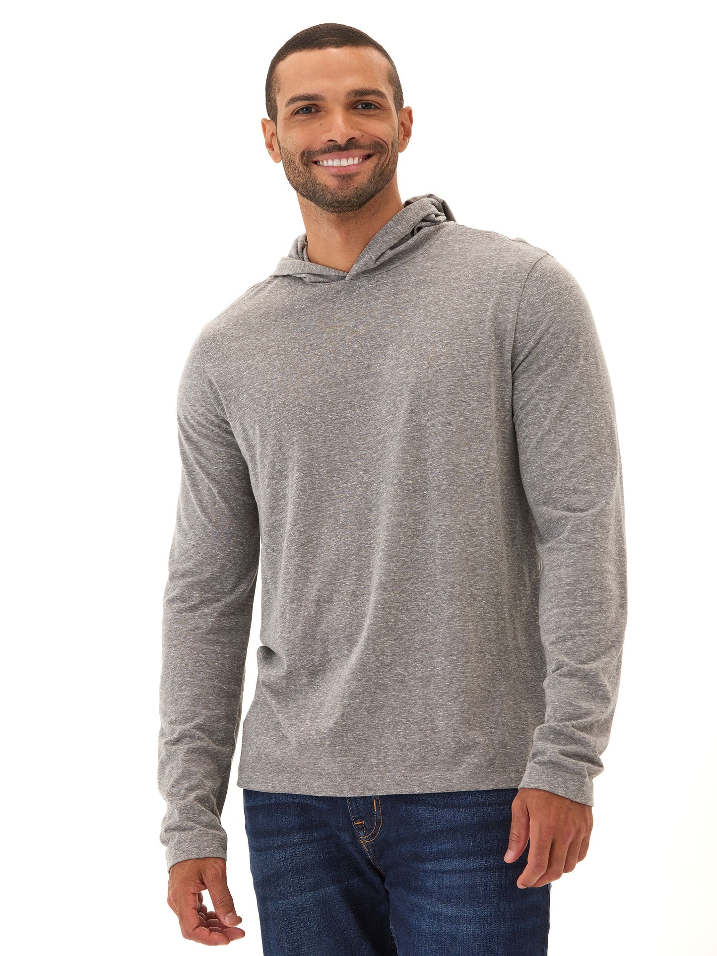Dane Triblend Long Sleeve T-Shirt Hoodie