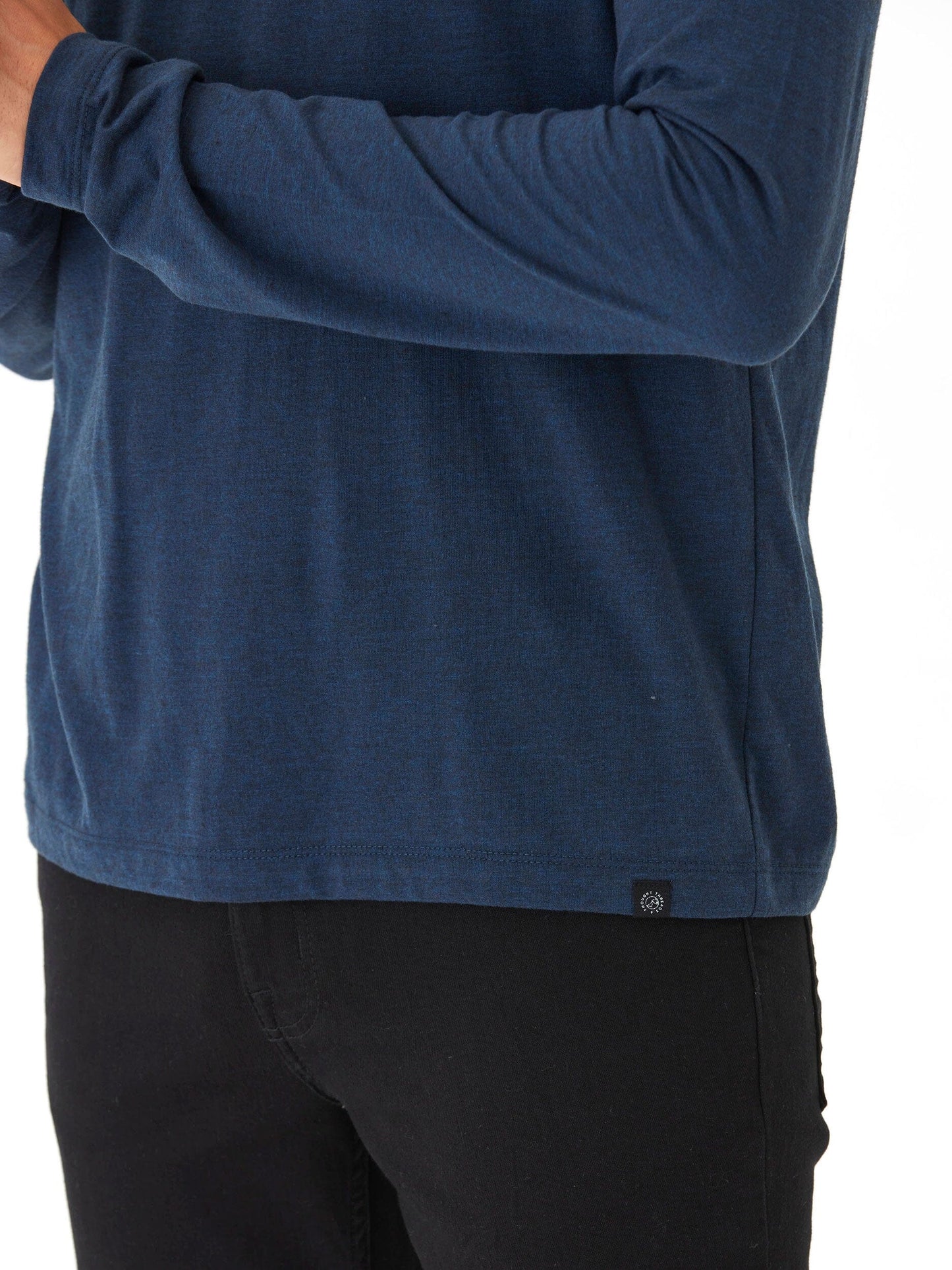 Dane Triblend Long Sleeve T-Shirt Hoodie
