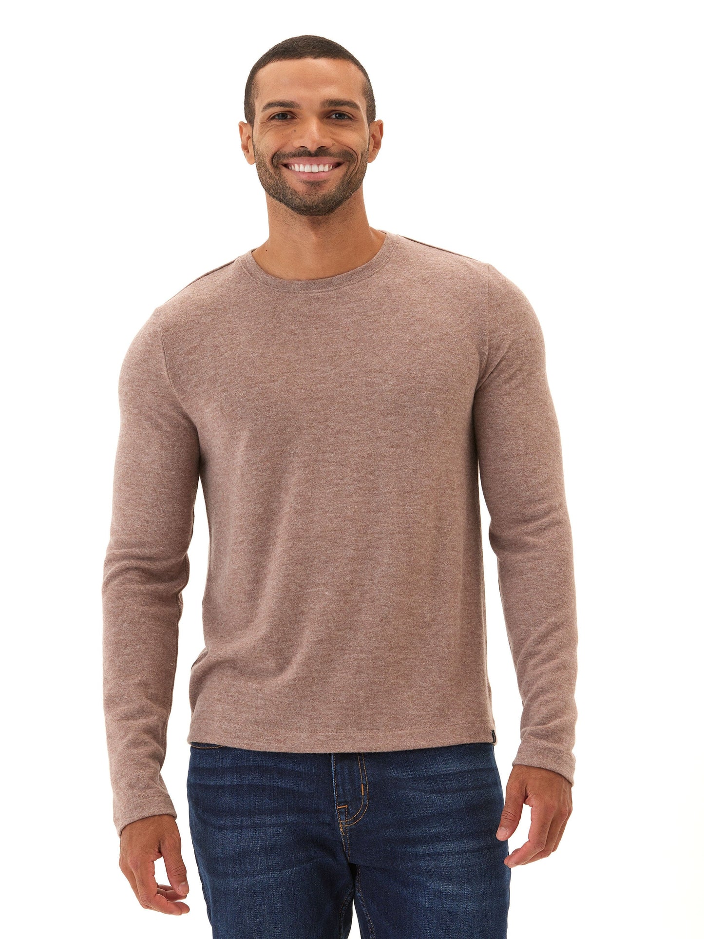 Gill Sweater Knit Long Sleeve Tee