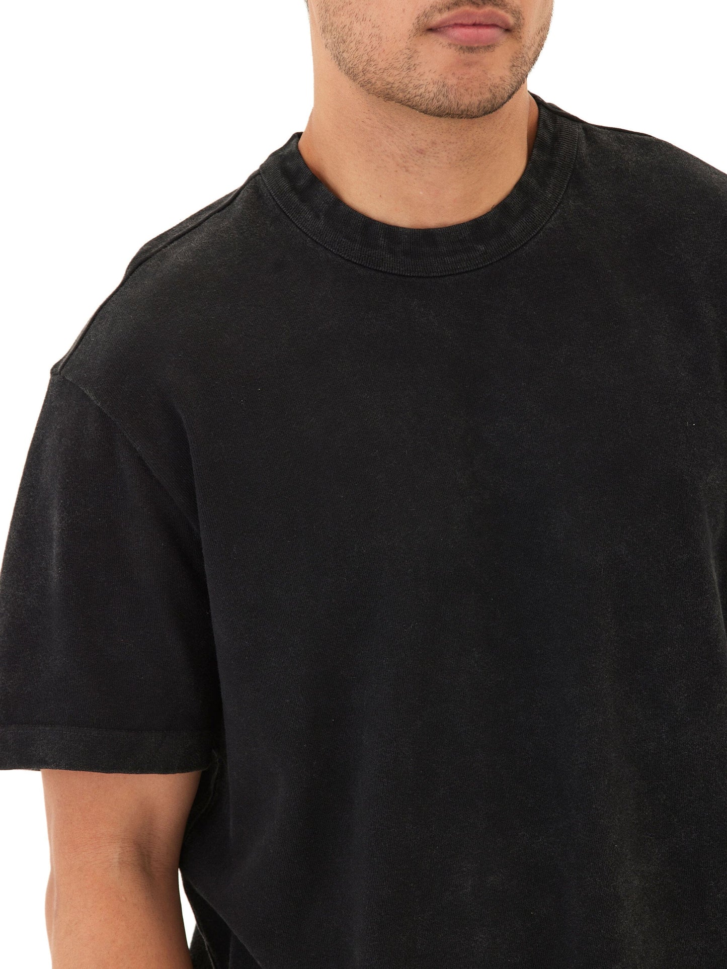 Johnny Relaxed Fit Mineral Wash Jersey Tee