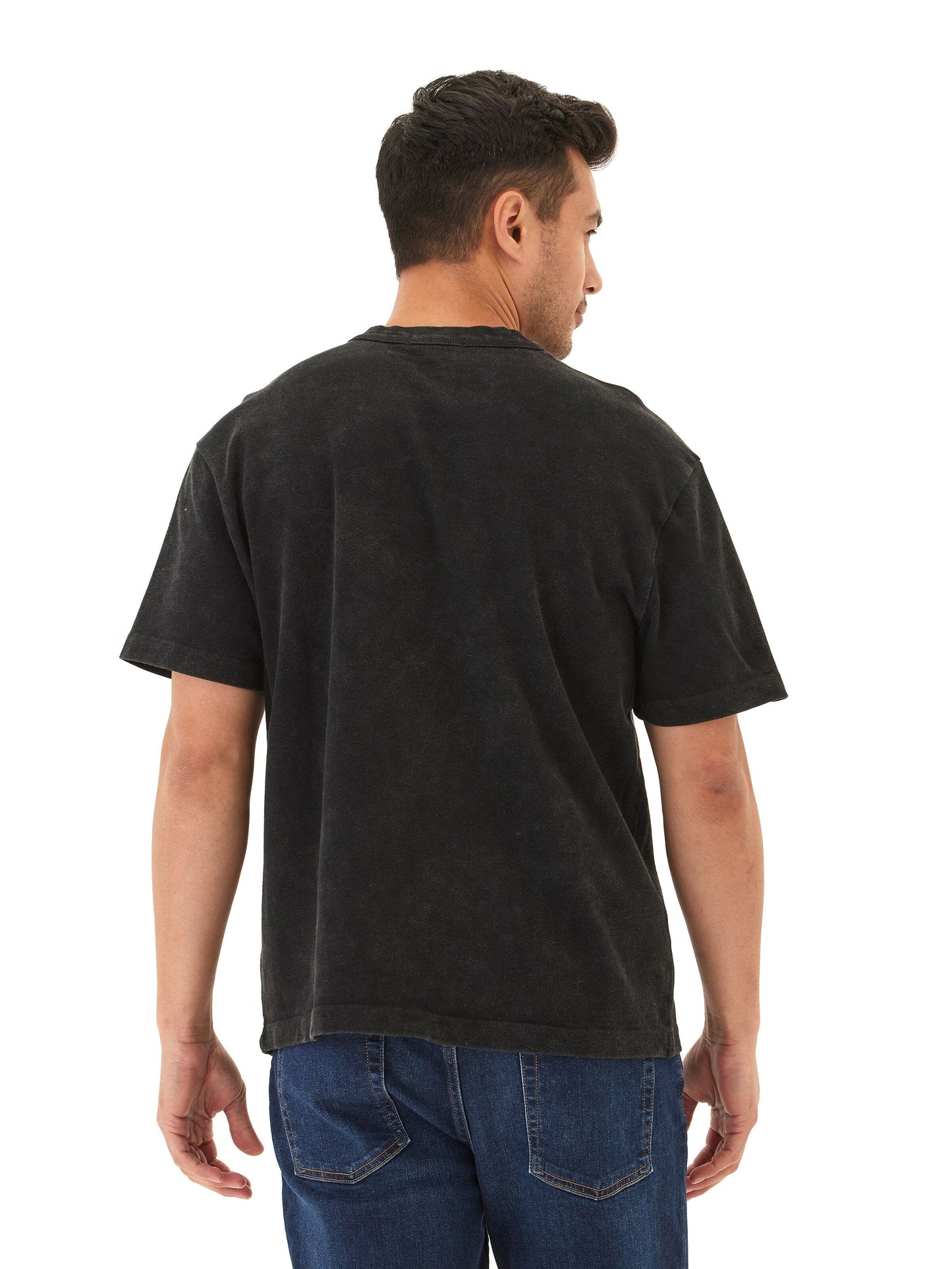 Johnny Relaxed Fit Mineral Wash Jersey Tee