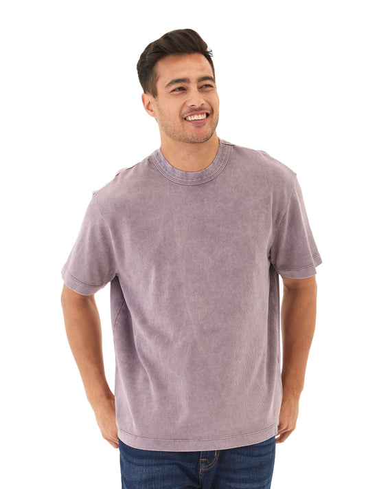 Johnny Relaxed Fit Mineral Wash Jersey Tee