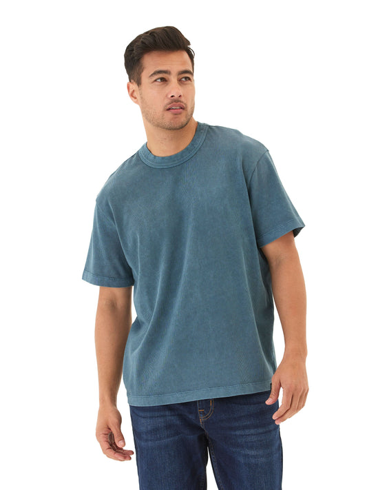 Johnny Relaxed Fit Mineral Wash Jersey Tee